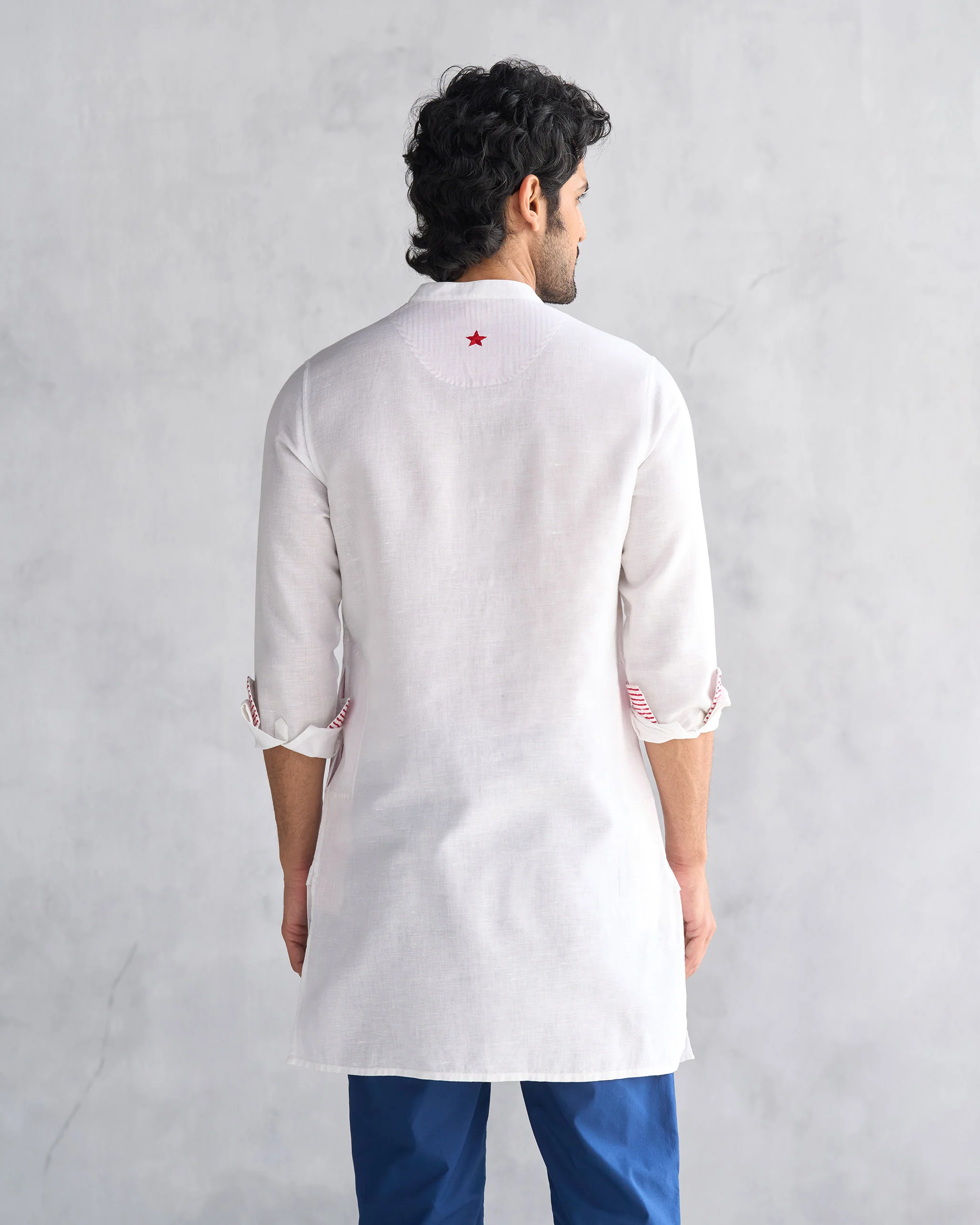 Chandni Chowk Kurta - White - Image 4