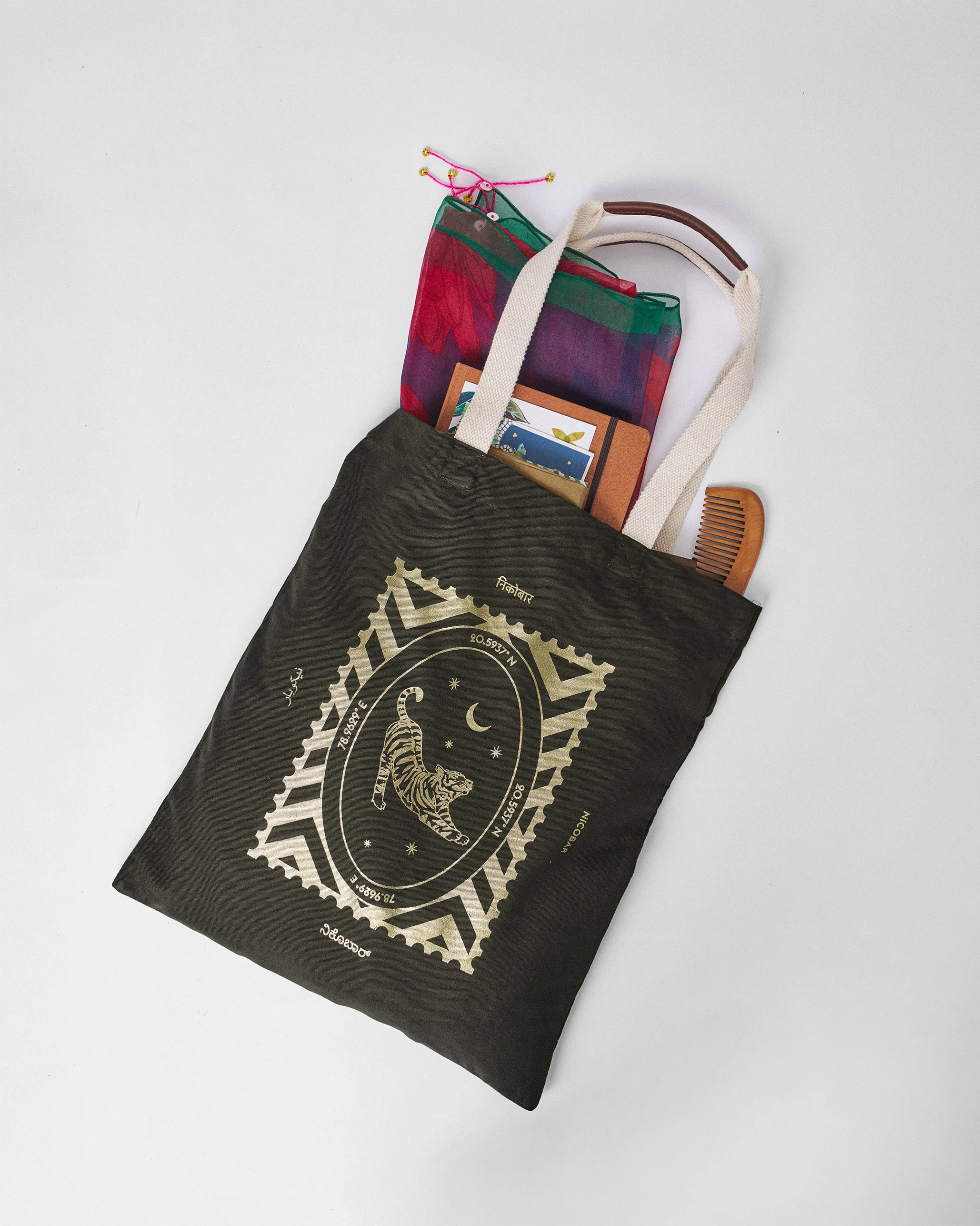 Chapter 10 Tote (Limited Edition)- Charcoal & Gold - Image 5