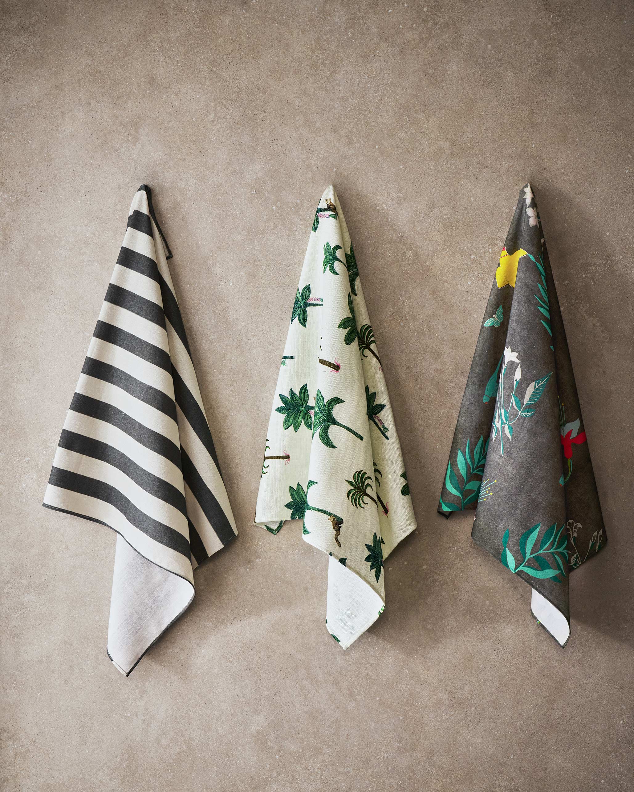 Charcoal Stripe Fabric - Image 2