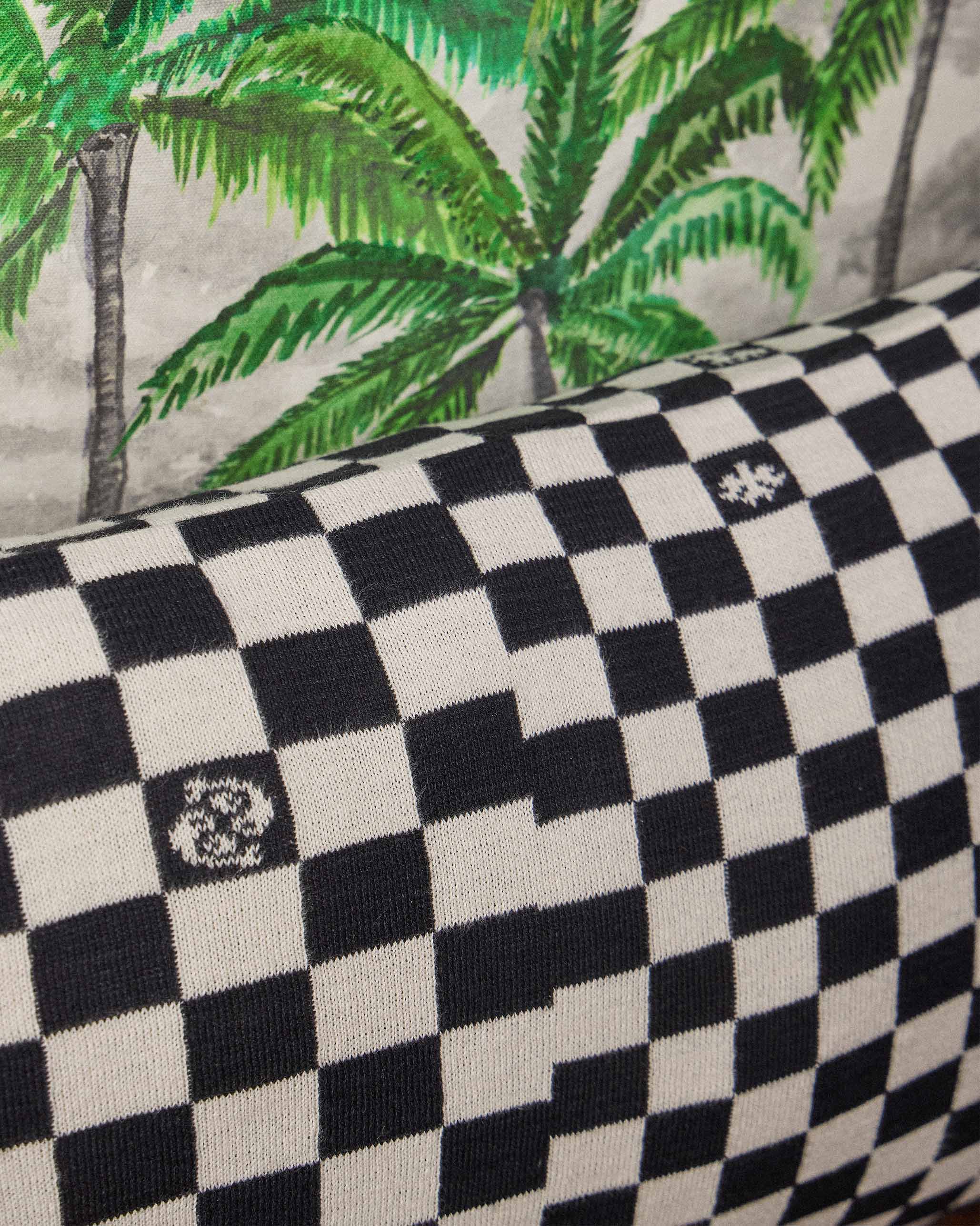 Checkered Cushion Cover - Image 4