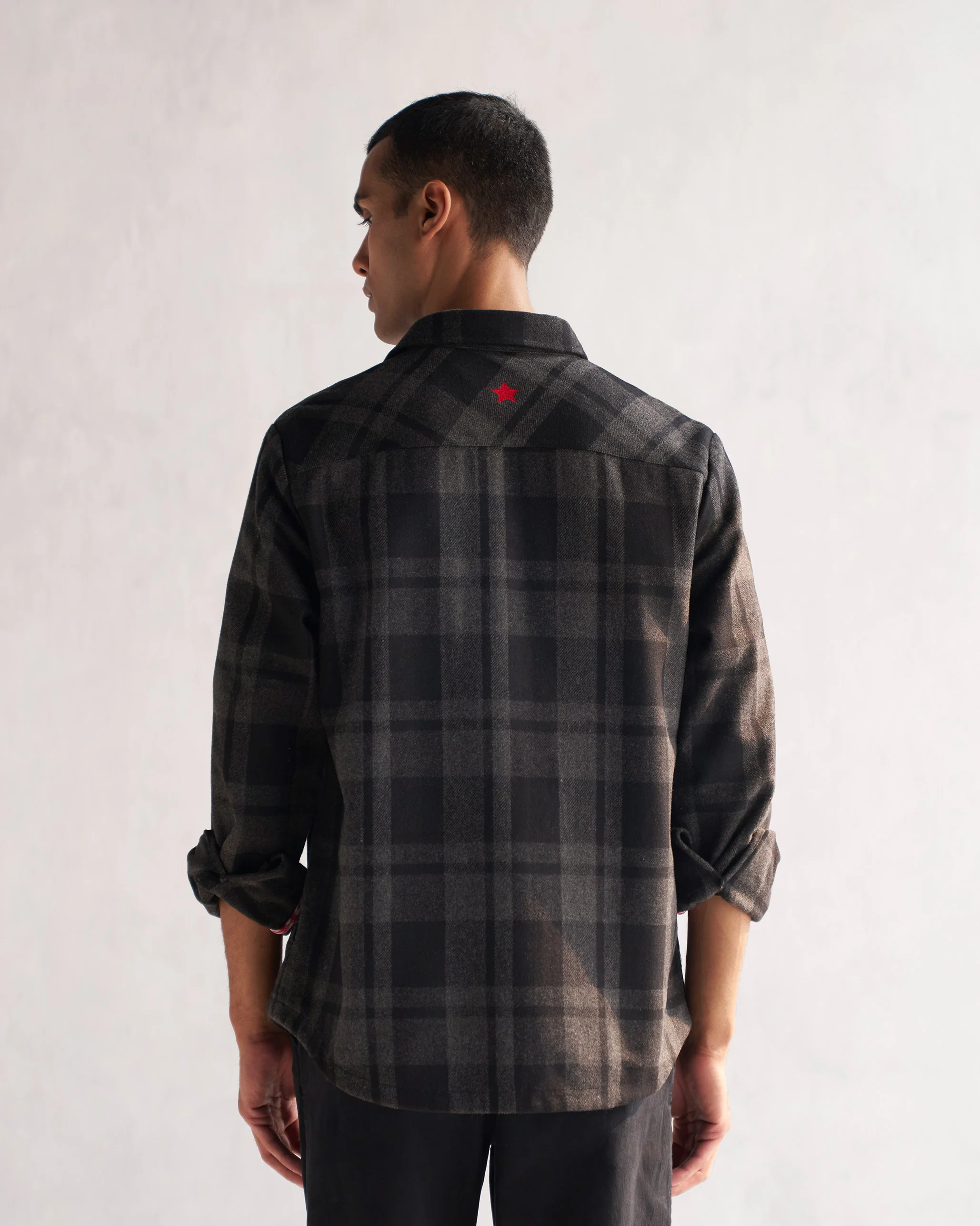 Checkmate Jacket - Black & Grey - Image 4