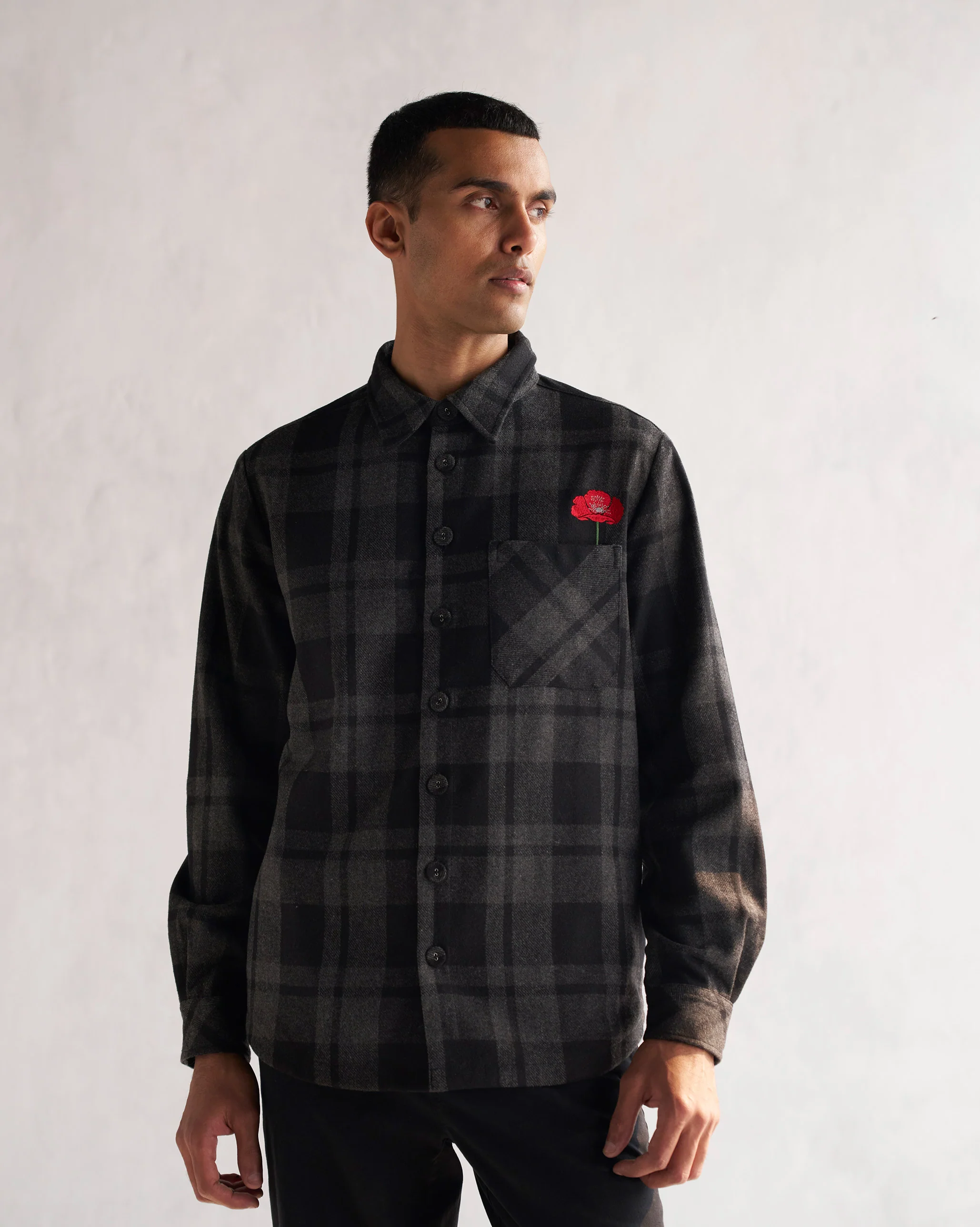 Checkmate Jacket - Black & Grey - Image 6