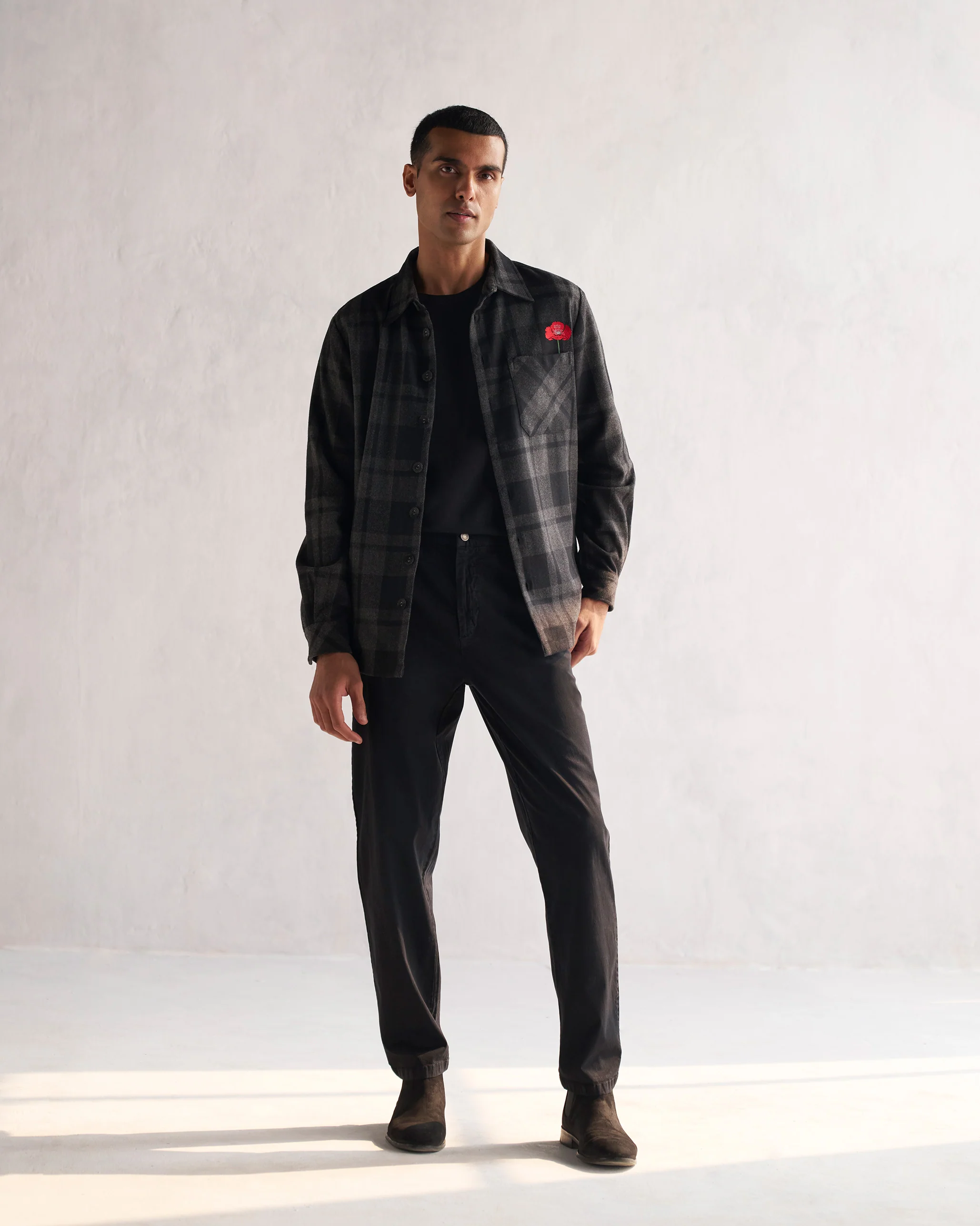 Checkmate Jacket - Black & Grey - Image 7