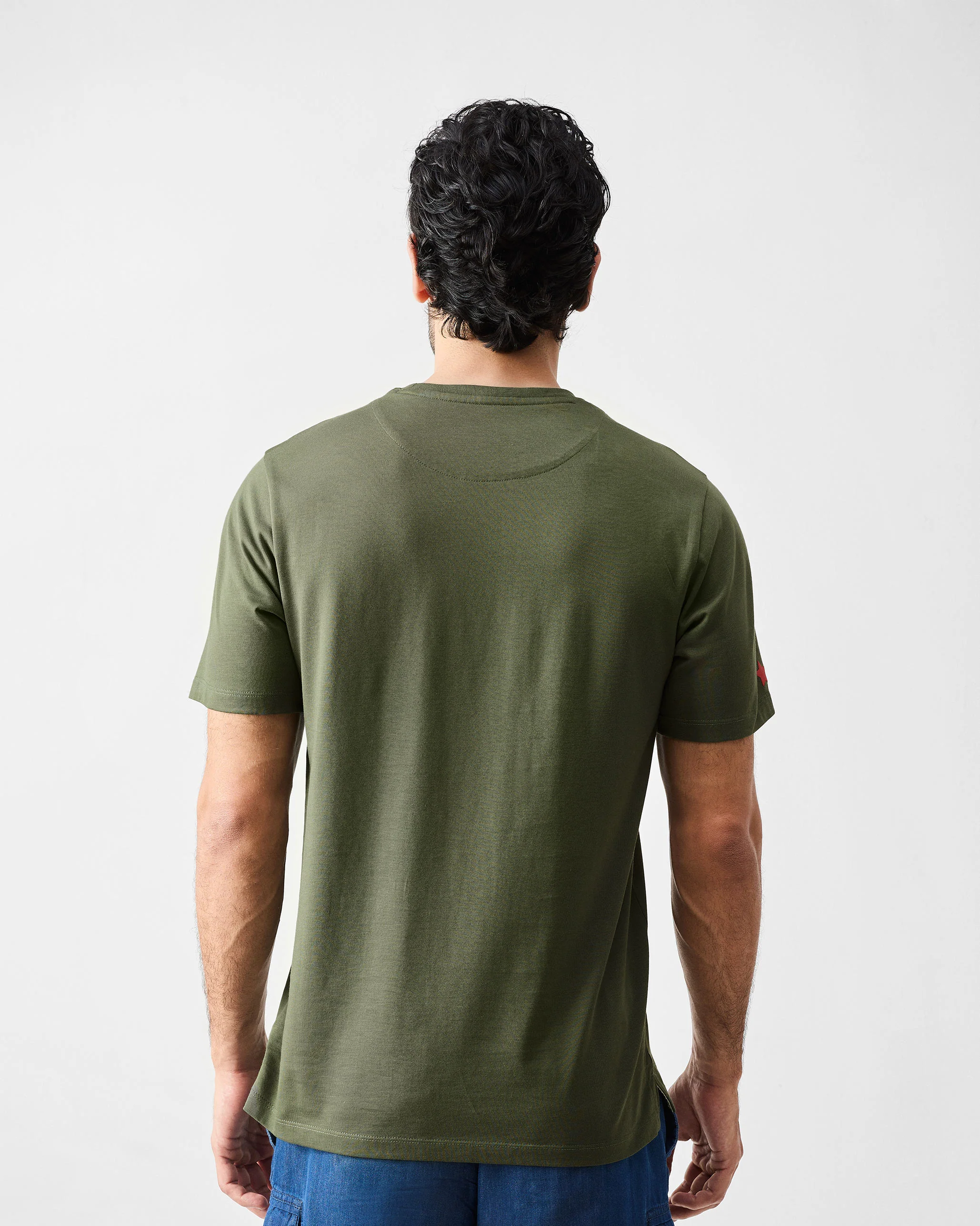 Cheetah T-Shirt - Olive - Image 2