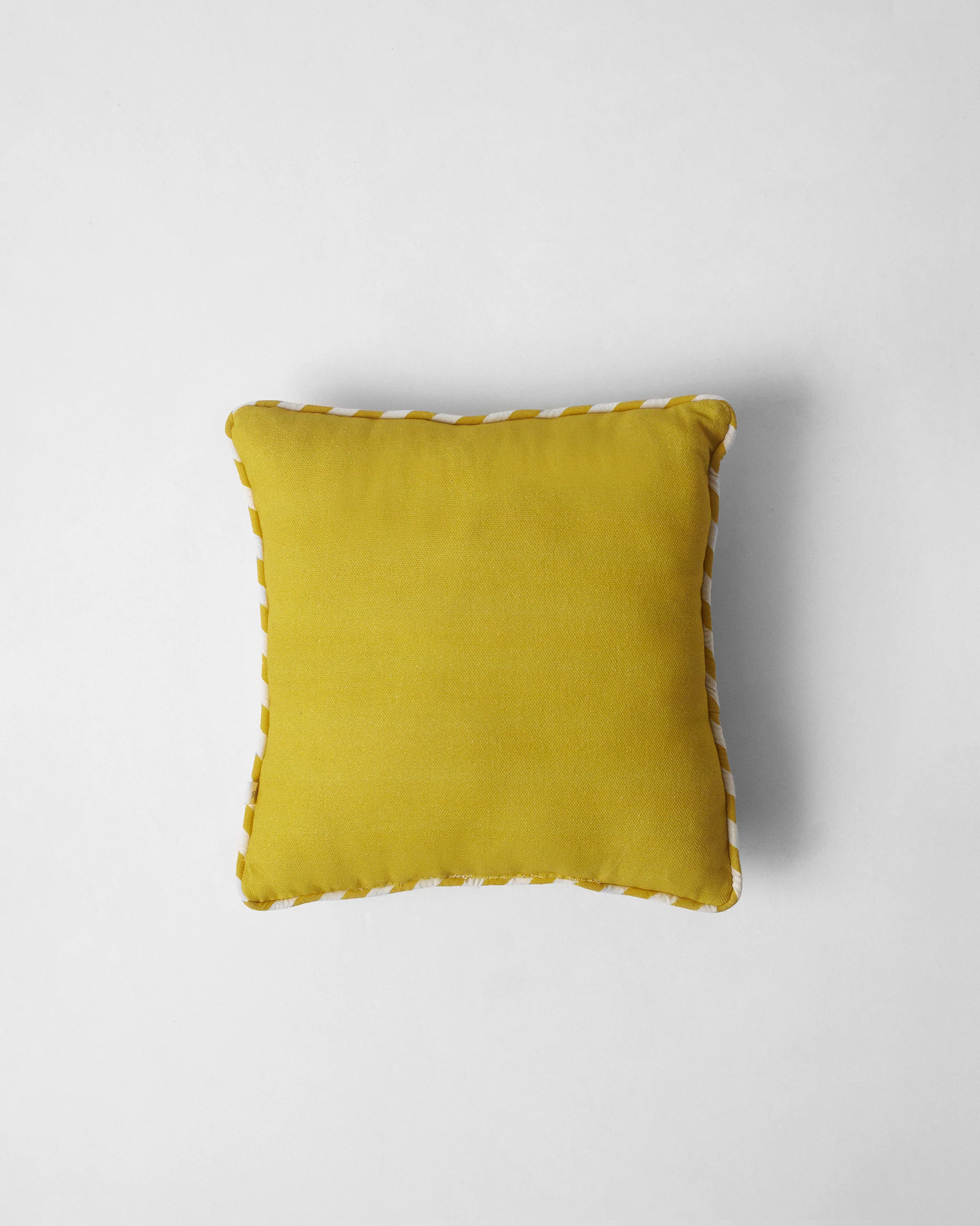 Chevron Lotus Car Cushion - Yellow - Image 4