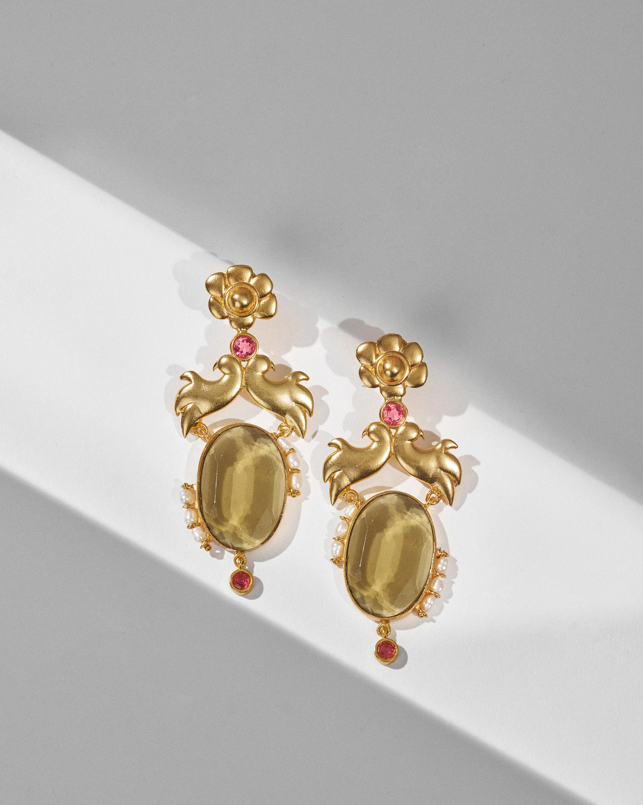 Chidiya Earrings - Gold - Image 5