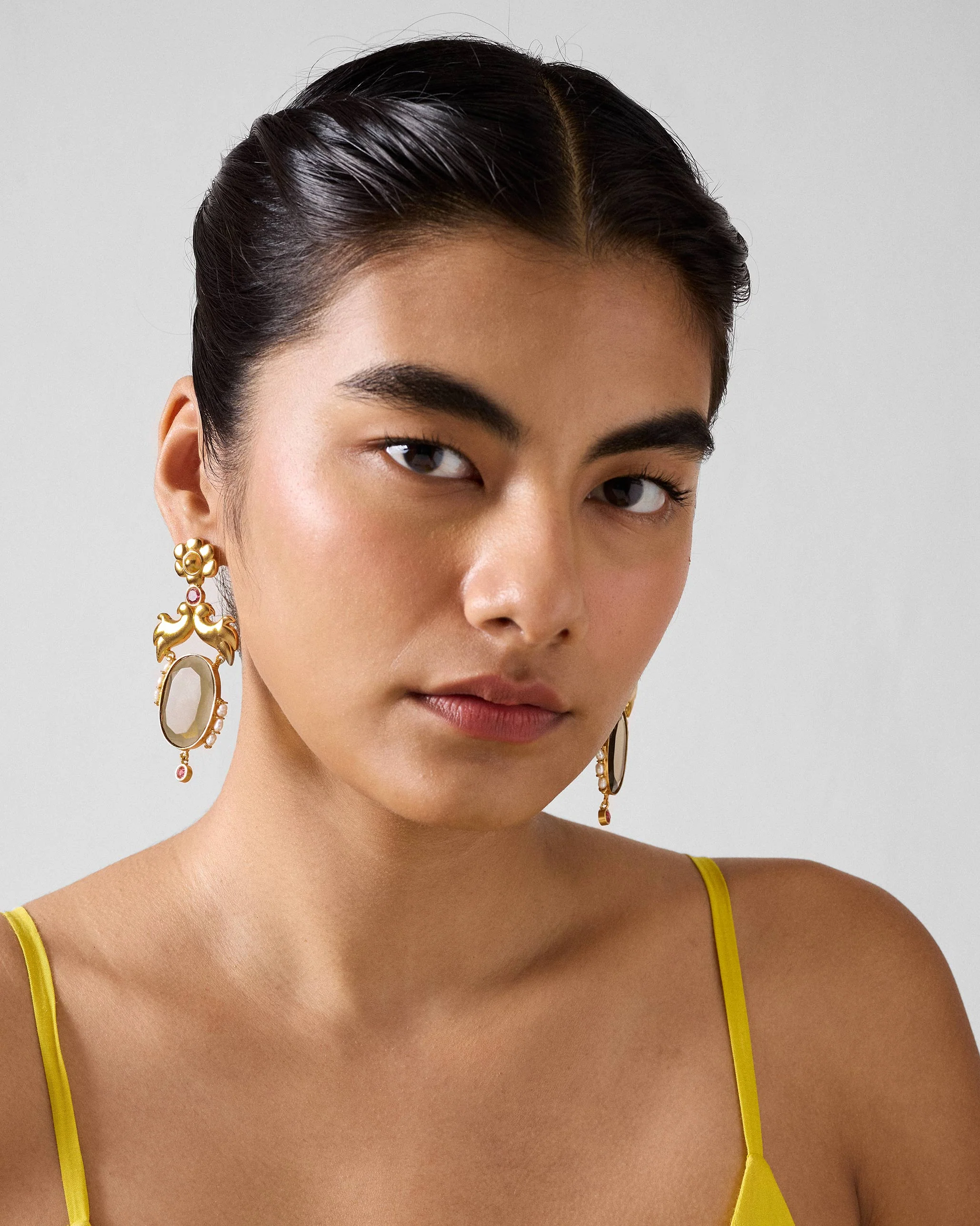 Chidiya Earrings - Gold - Image 6