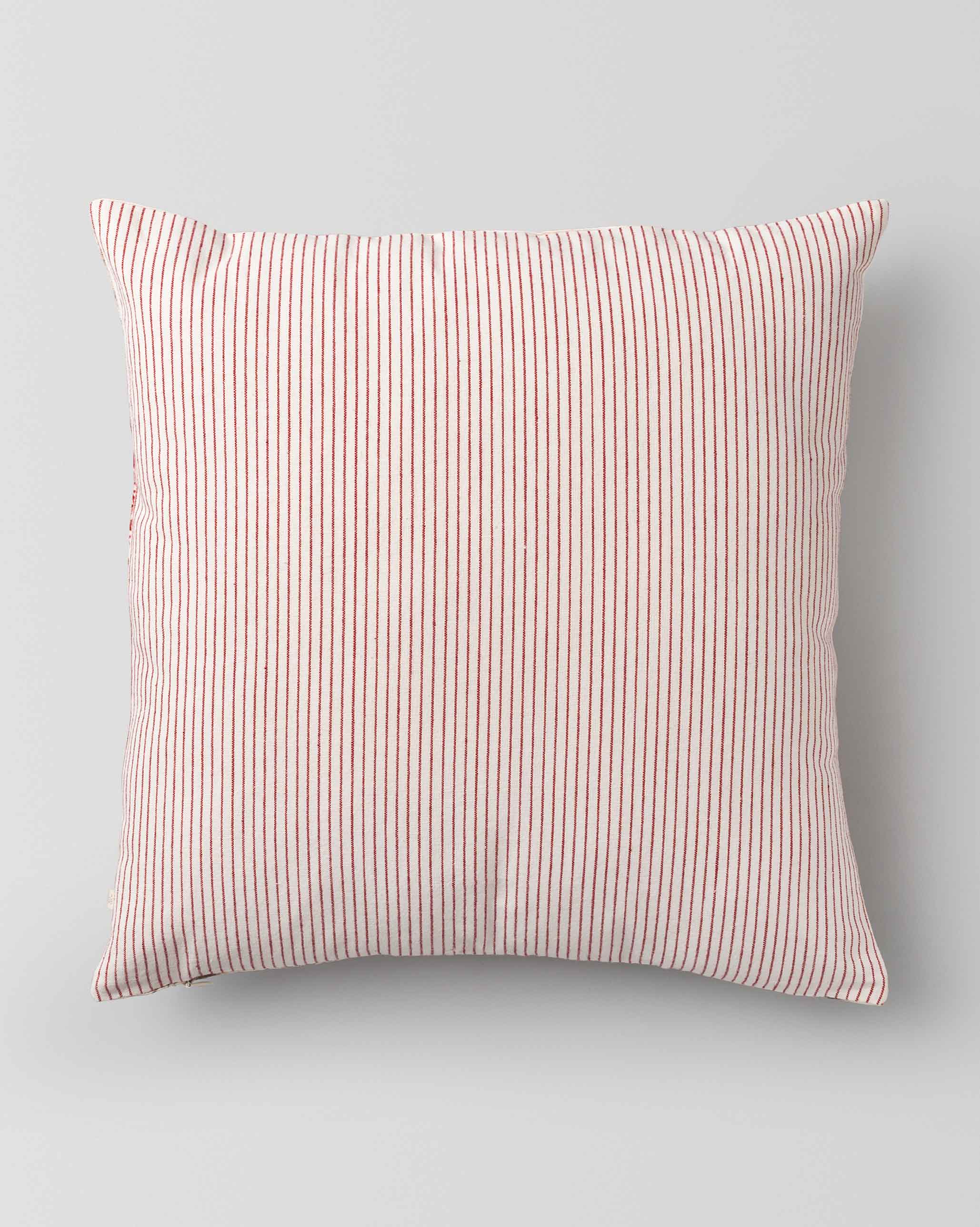 Chinoiserie Cushion Cover - Red - Image 2
