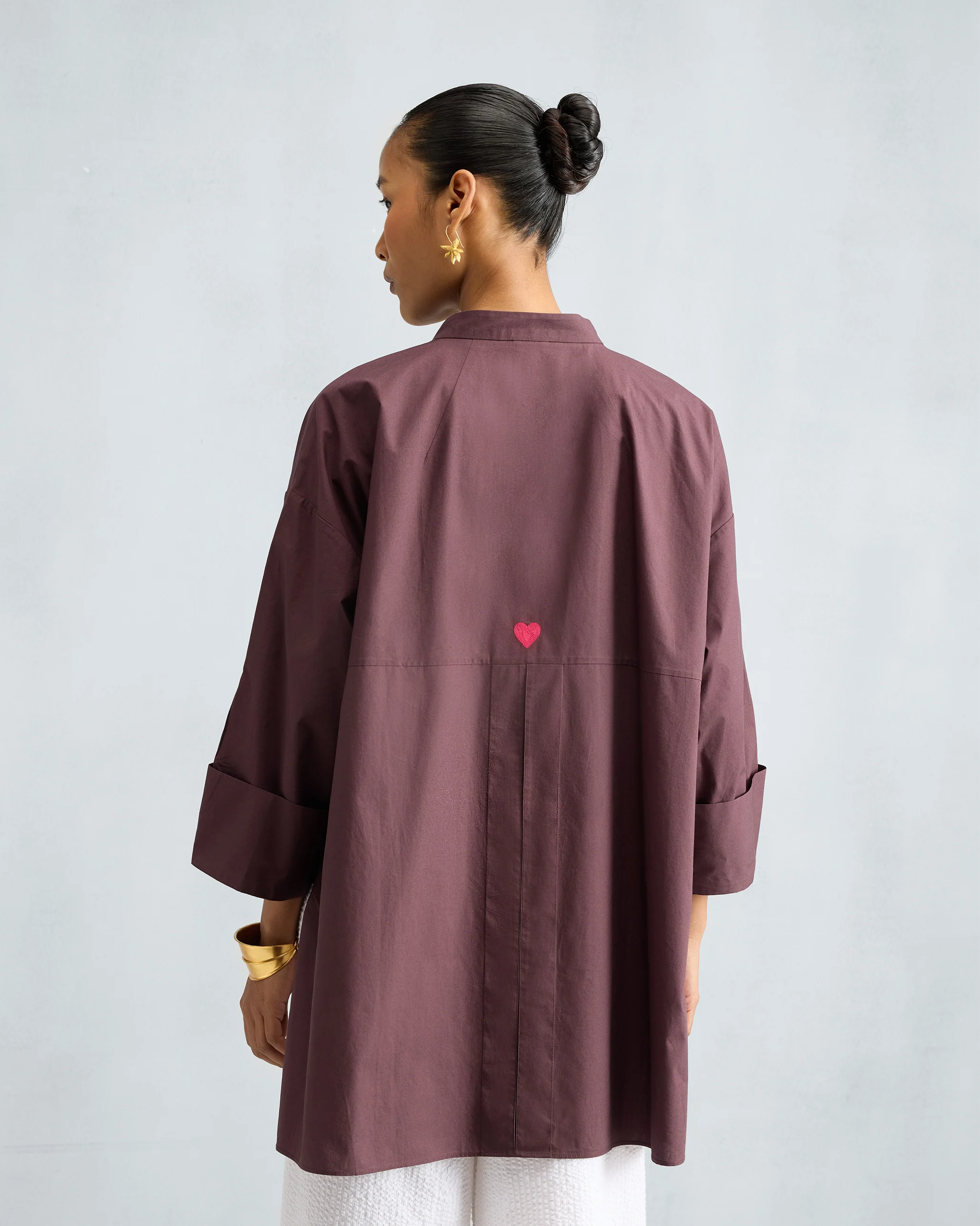 Cirrus Shirt - Chocolate Plum - Image 3