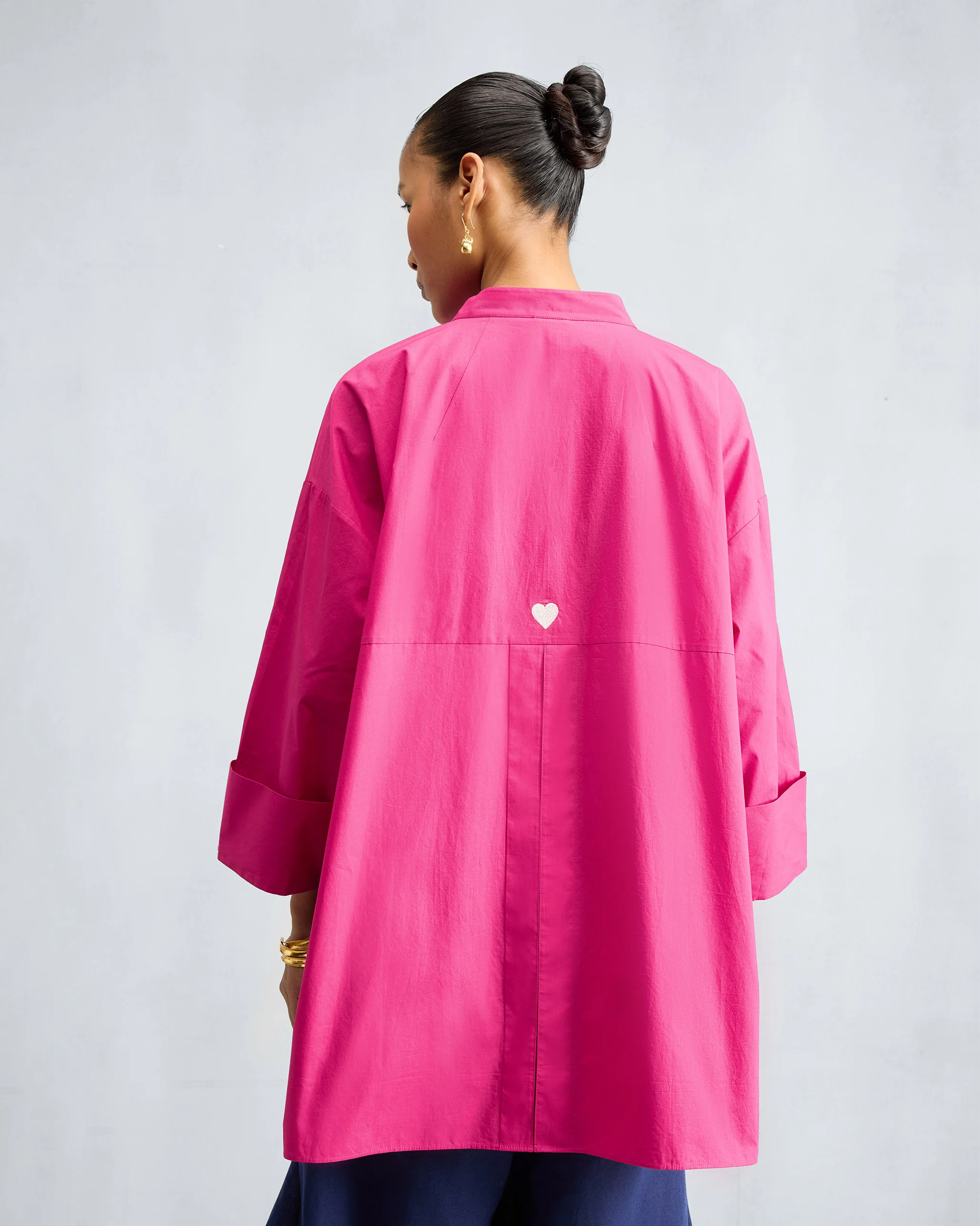 Cirrus Shirt - Fuchsia - Image 3