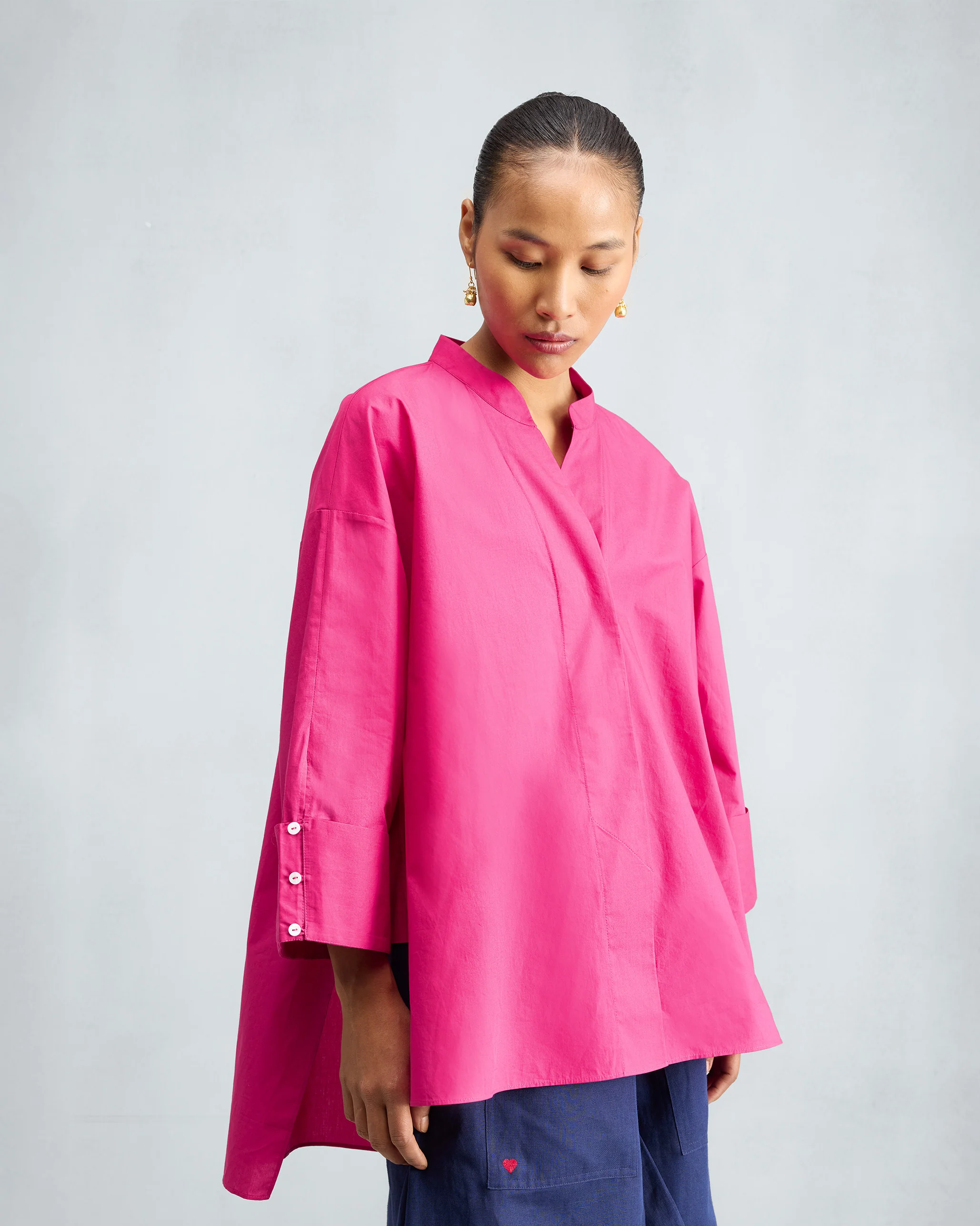 Cirrus Shirt - Fuchsia - Image 6