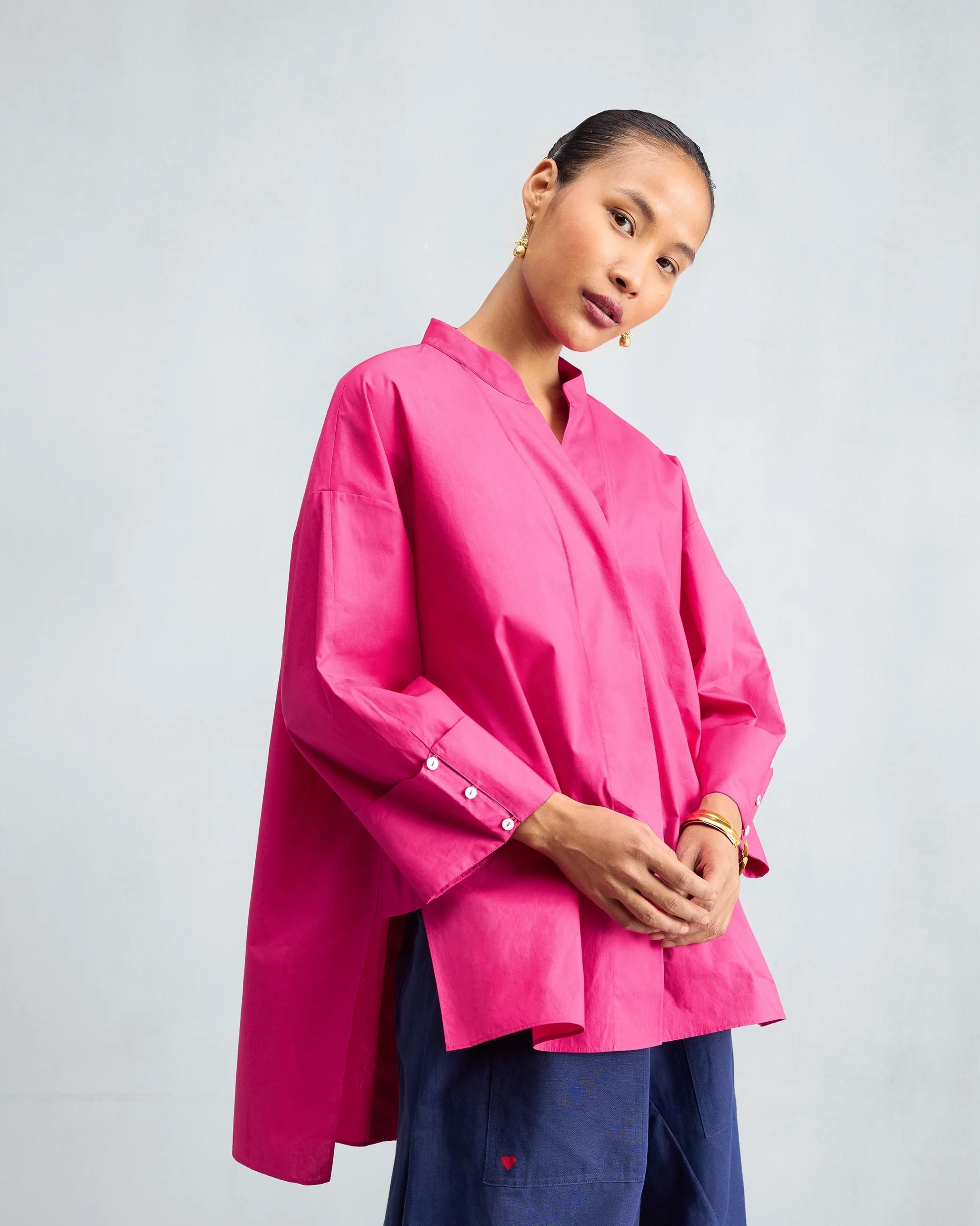 Cirrus Shirt - Fuchsia - Image 7