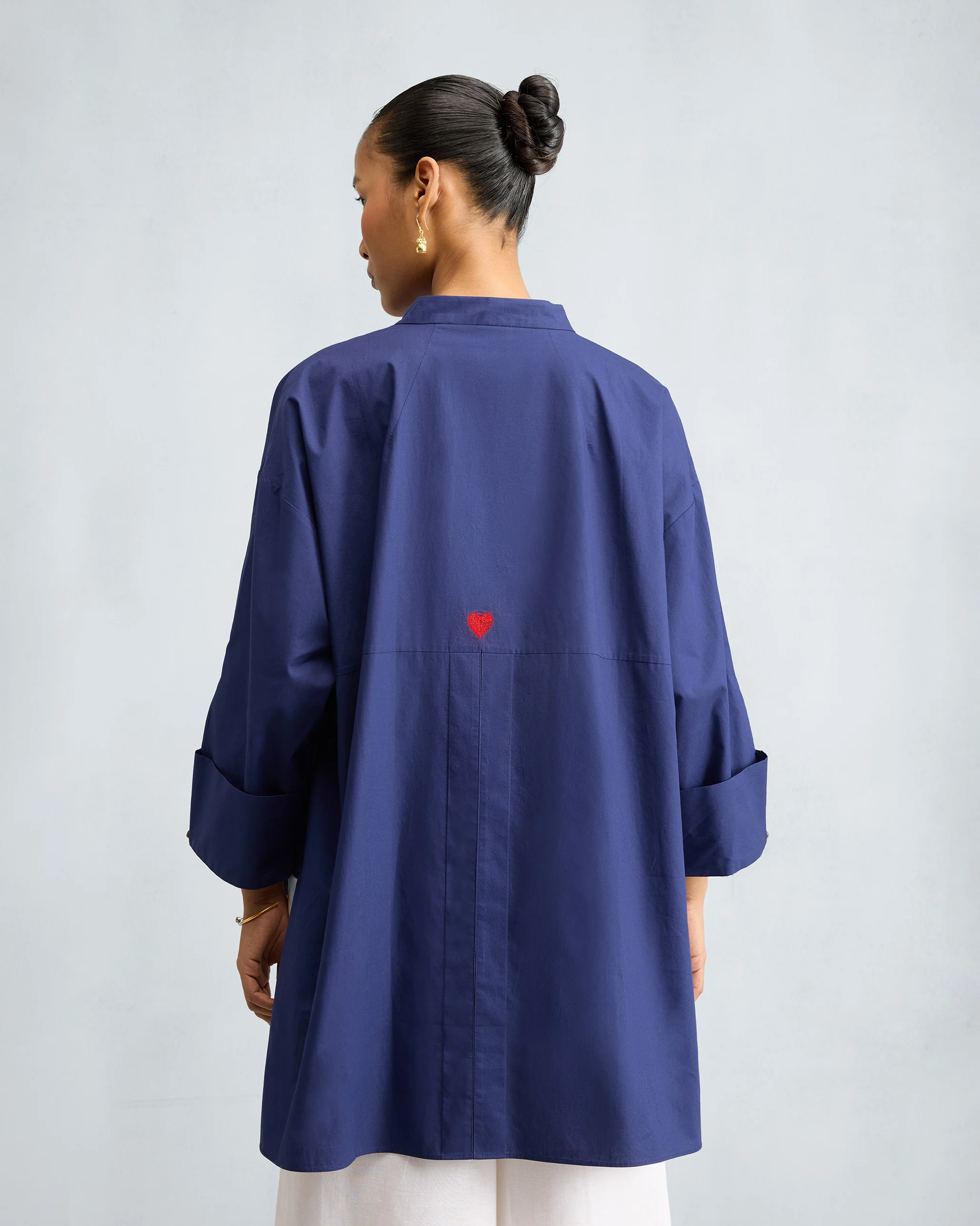 Cirrus Shirt - Ink Blue - Image 3