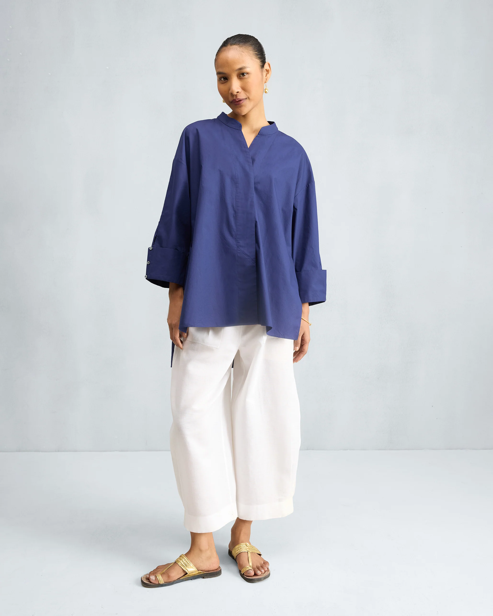 Cirrus Shirt - Ink Blue - Image 5