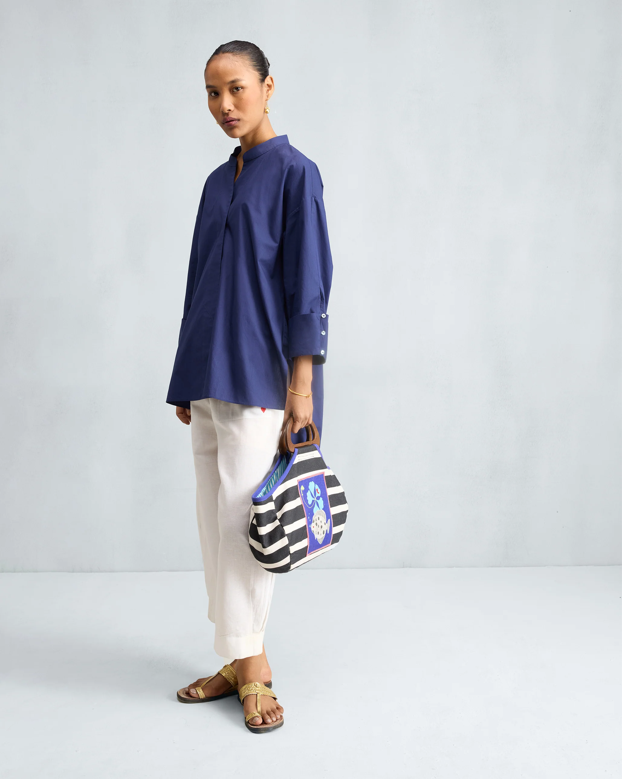 Cirrus Shirt - Ink Blue - Image 7