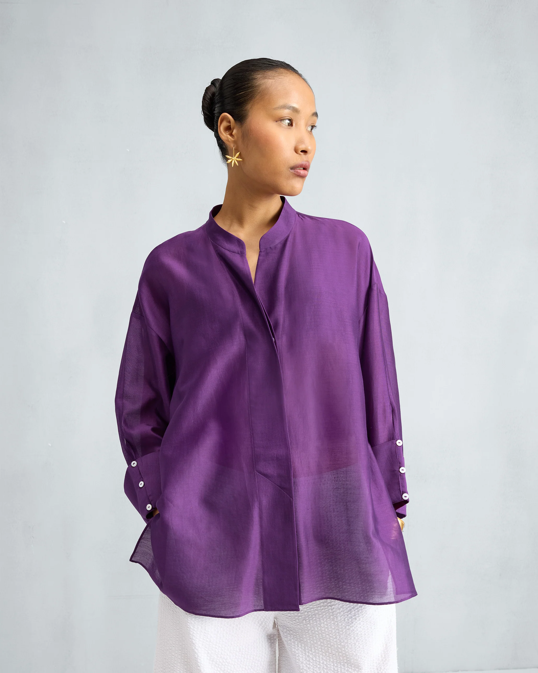 Cirrus Shirt - Purple - Image 2