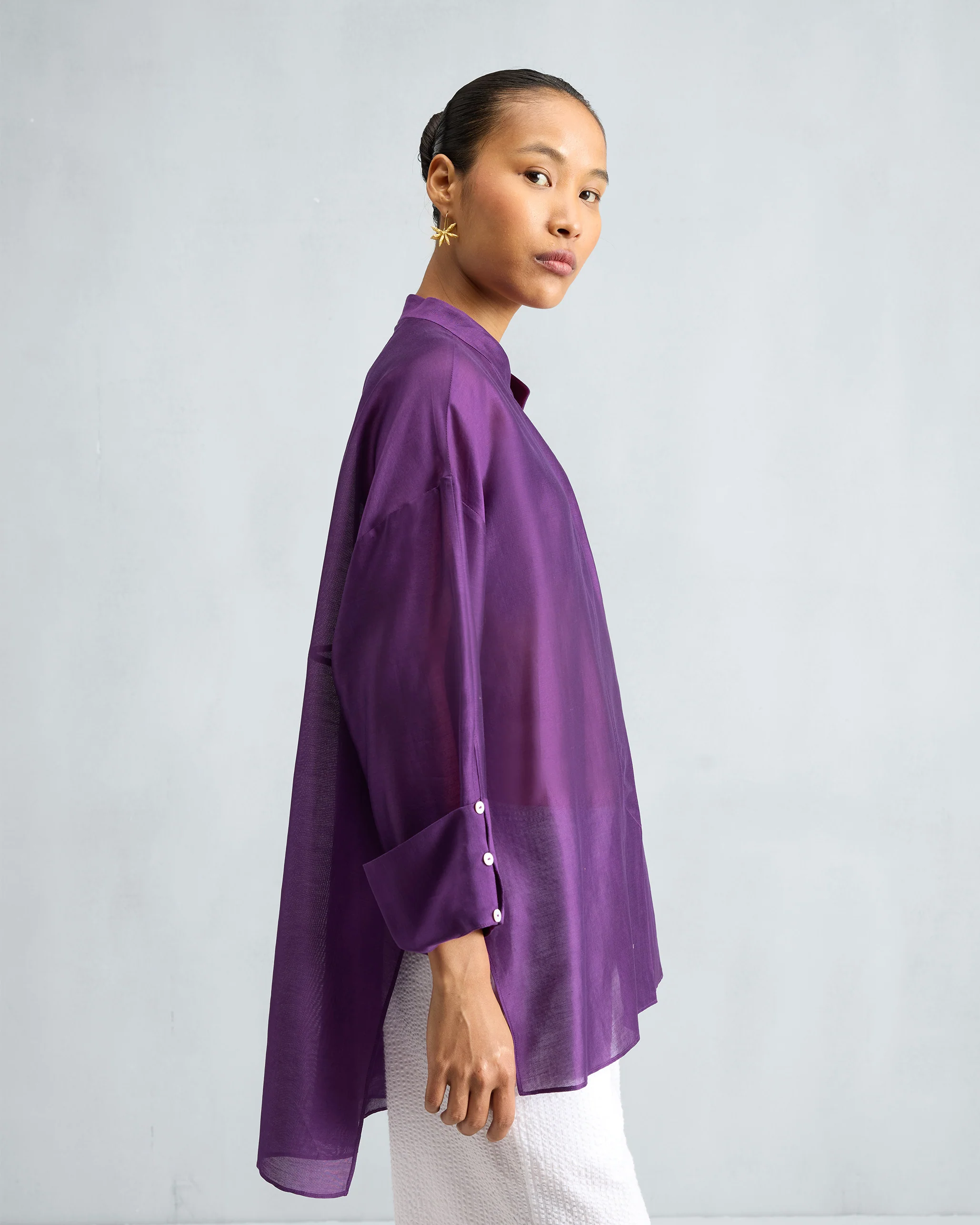 Cirrus Shirt - Purple - Image 3