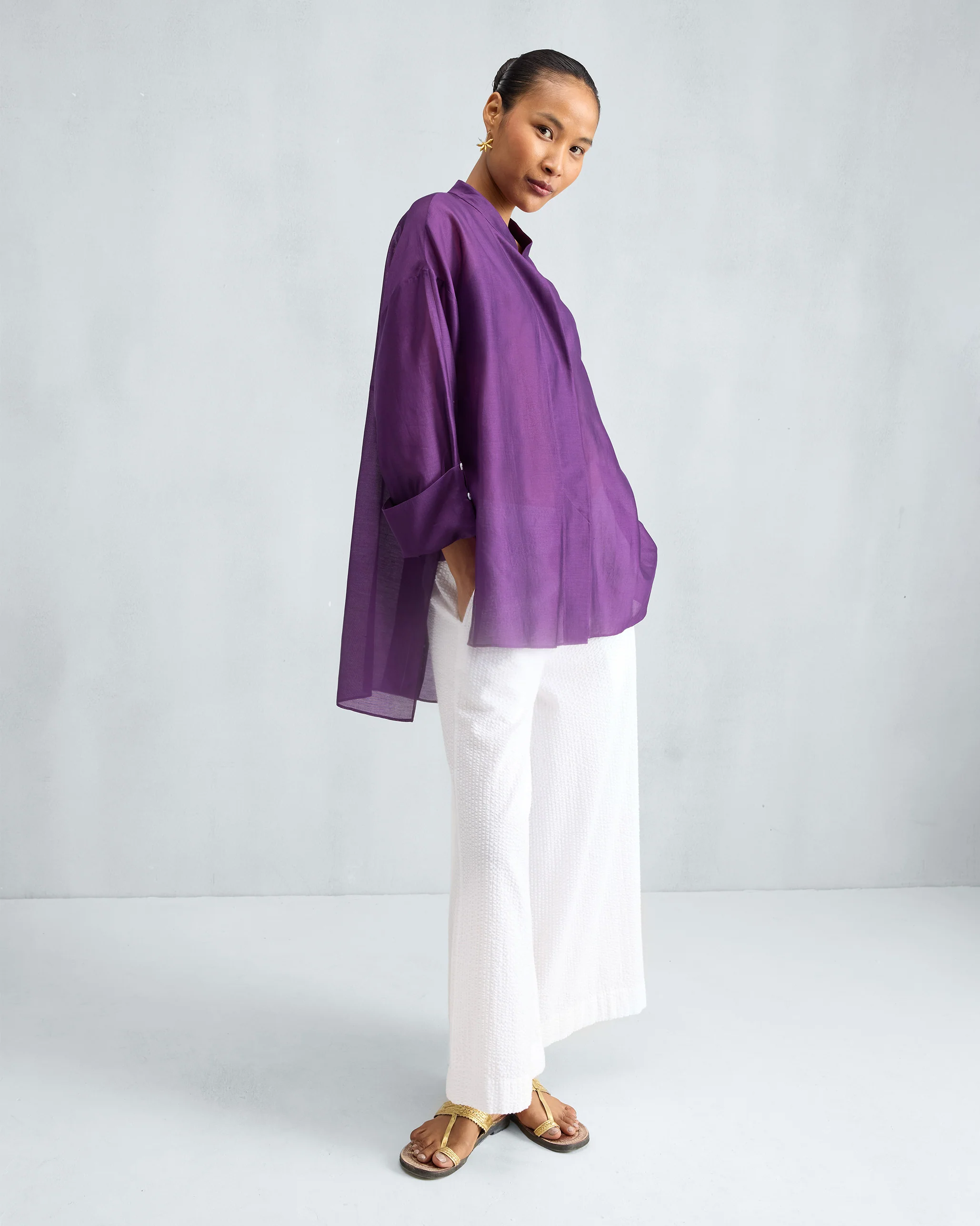 Cirrus Shirt - Purple - Image 7