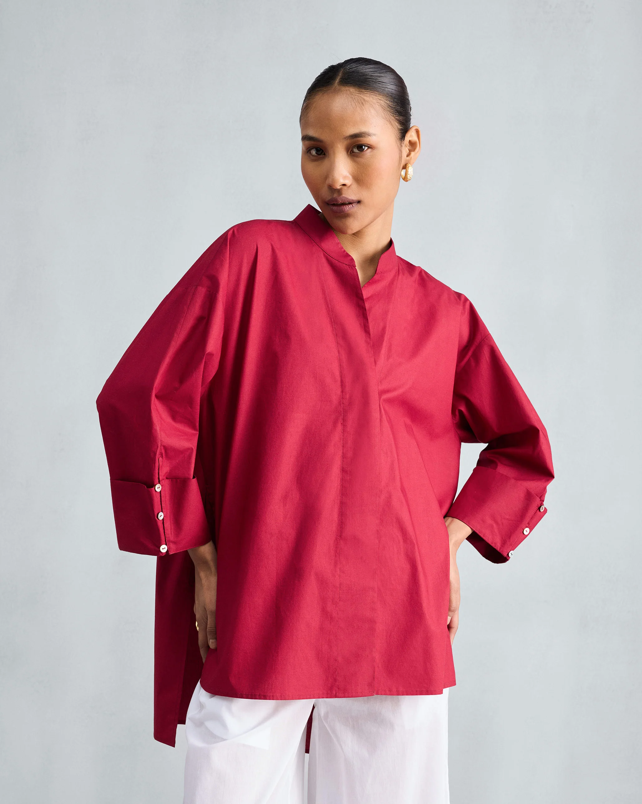 Cirrus Shirt - Red - Image 4
