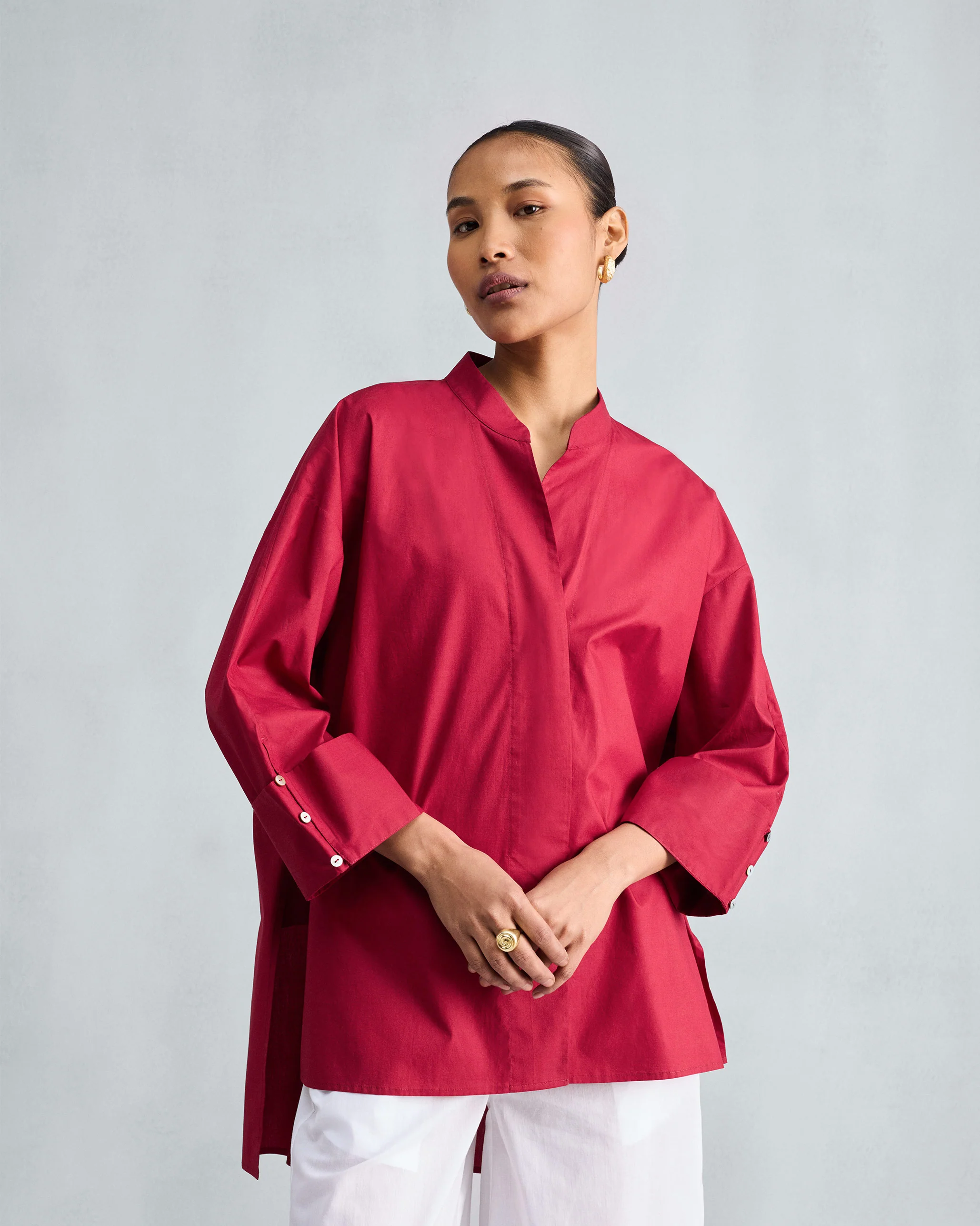 Cirrus Shirt - Red - Image 7