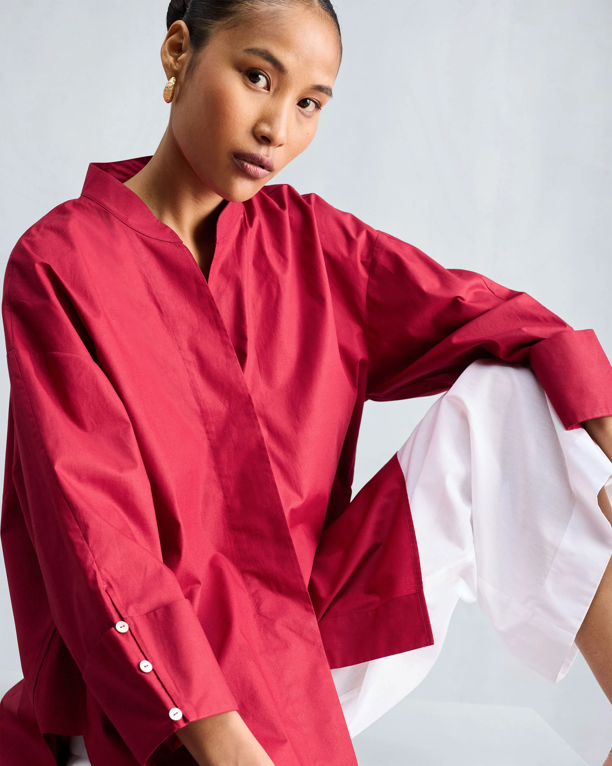 Cirrus Shirt - Red - Image 8