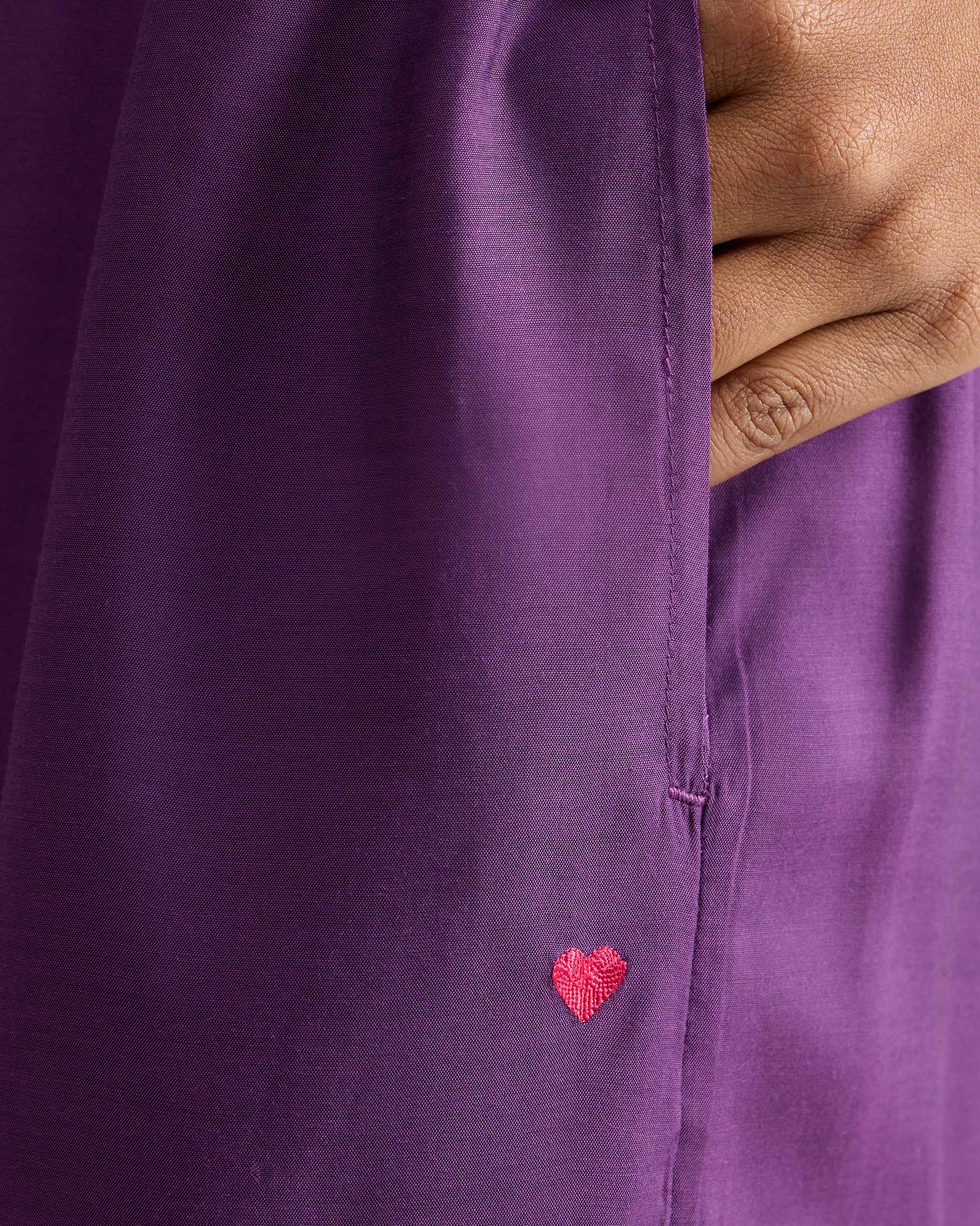 Classic Pyjama - Purple - Image 4
