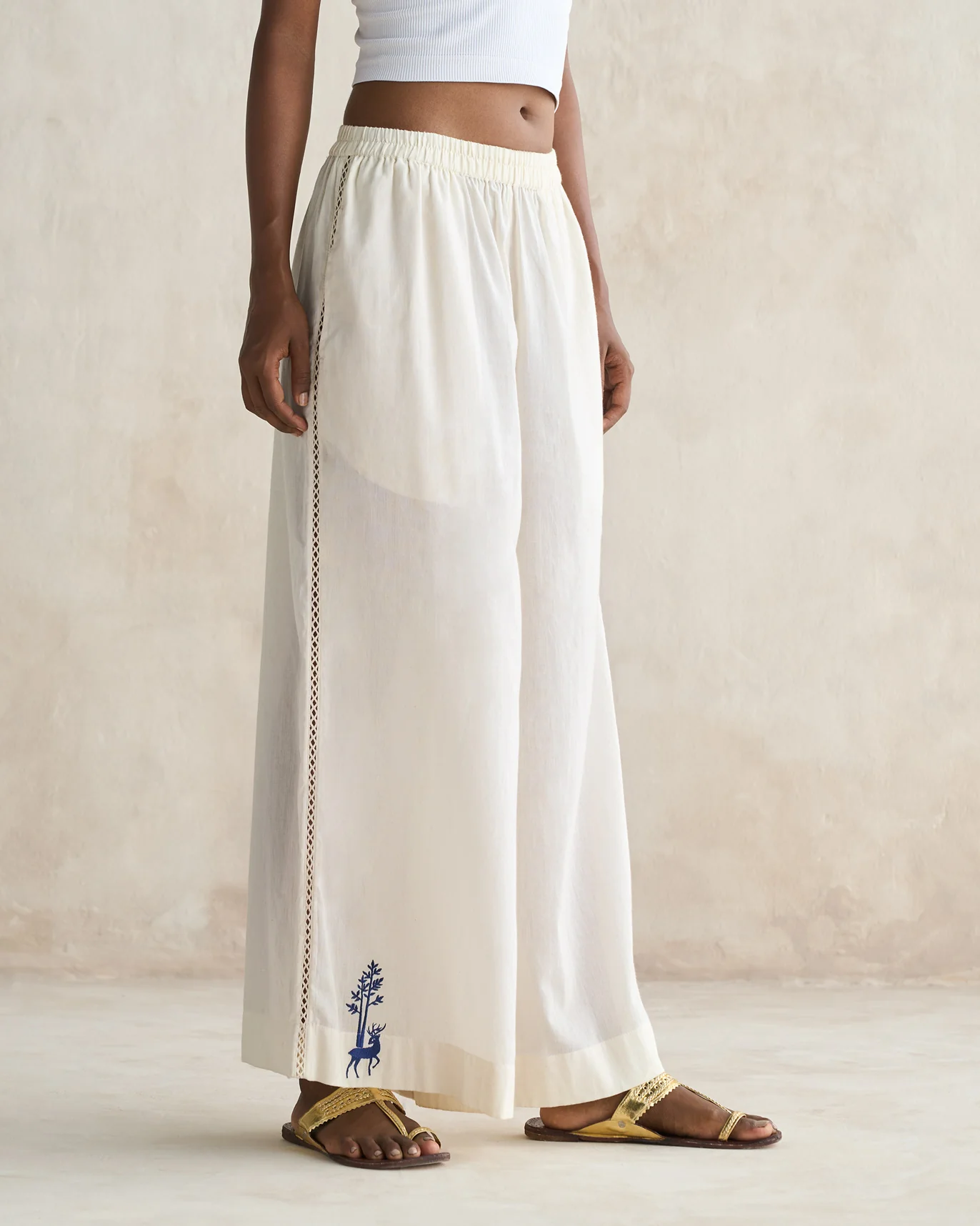 Basic Pyjamas - Ivory - Image 3