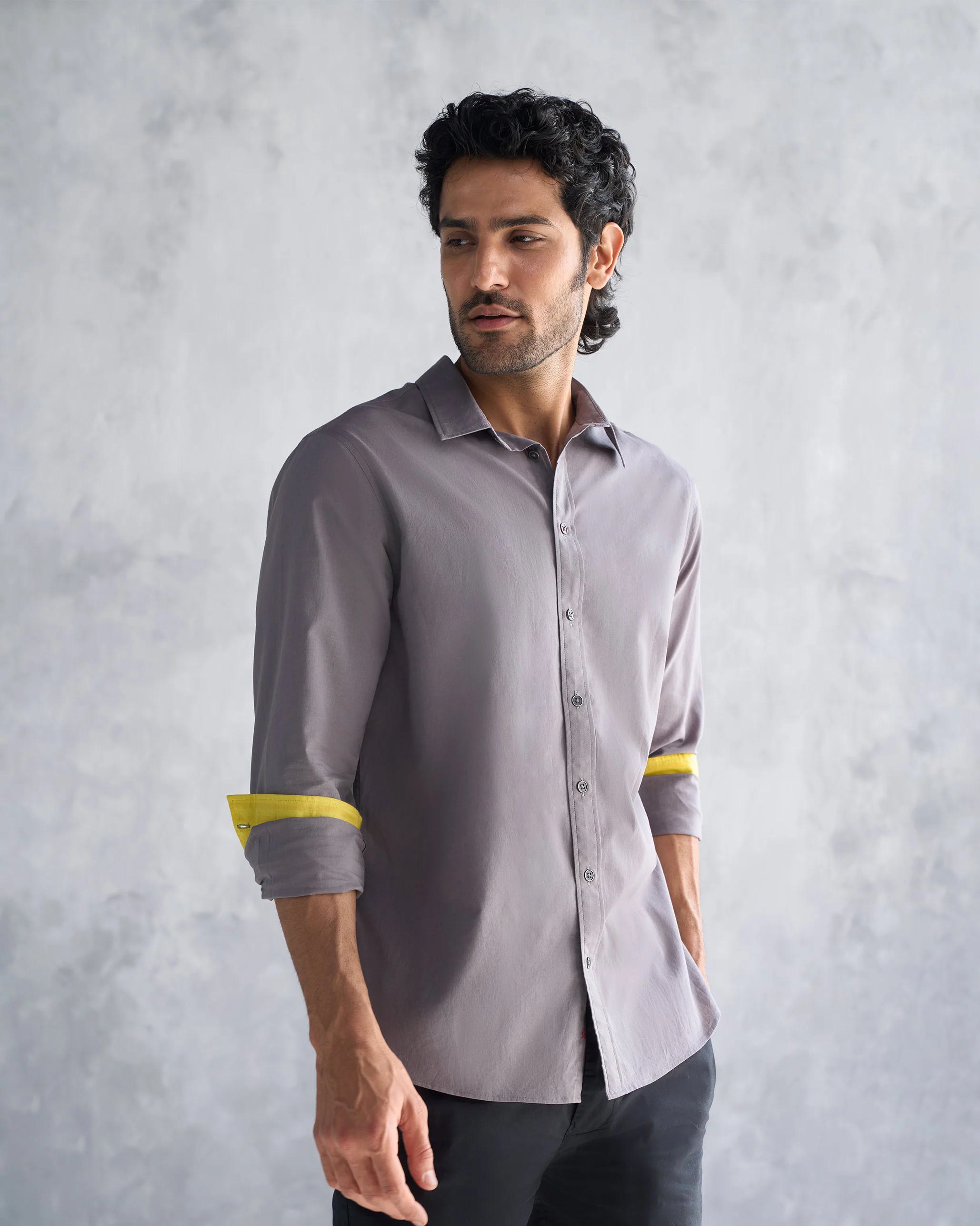 Classic Shirt - Charcoal - Image 6
