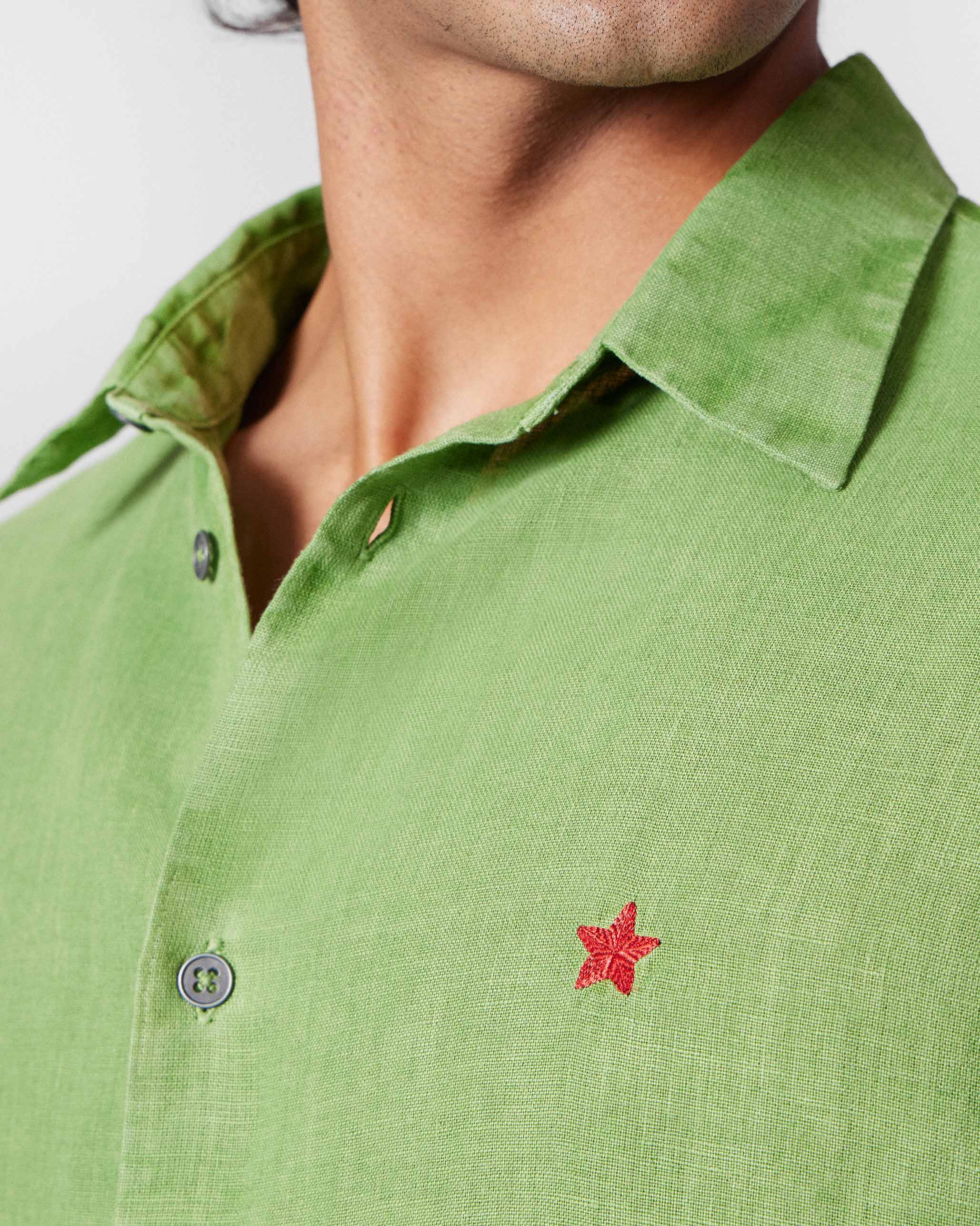Classic Shirt - Dark Green - Image 3
