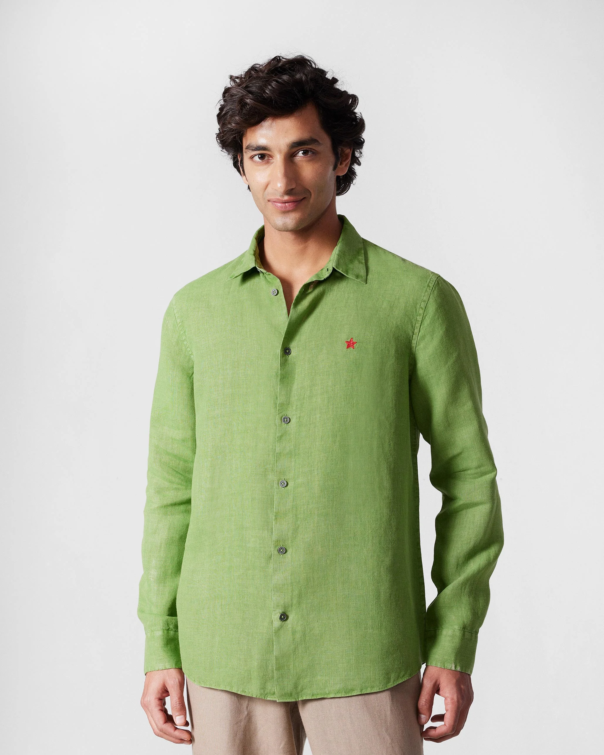 Classic Shirt - Dark Green - Image 4