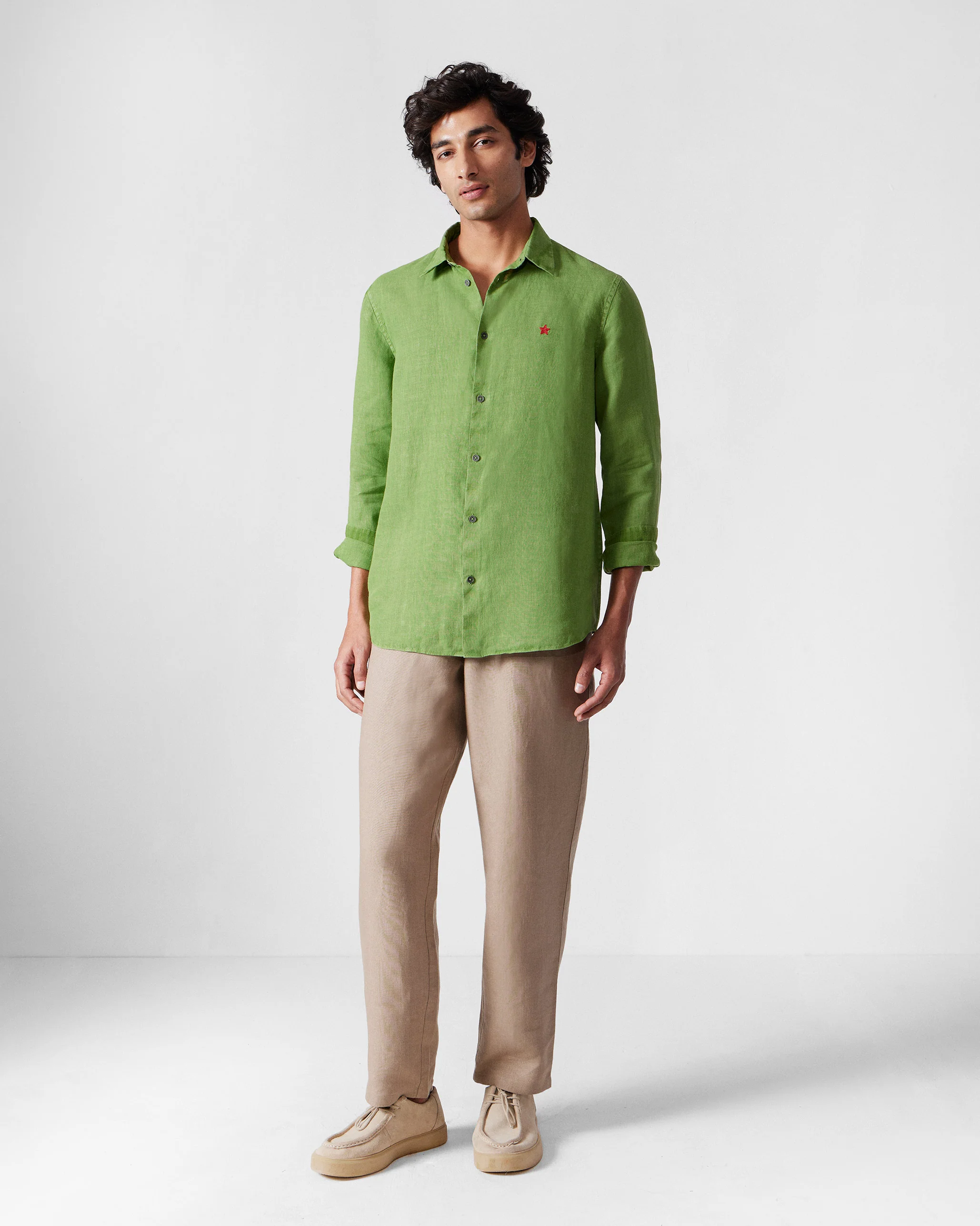 Classic Shirt - Dark Green - Image 5