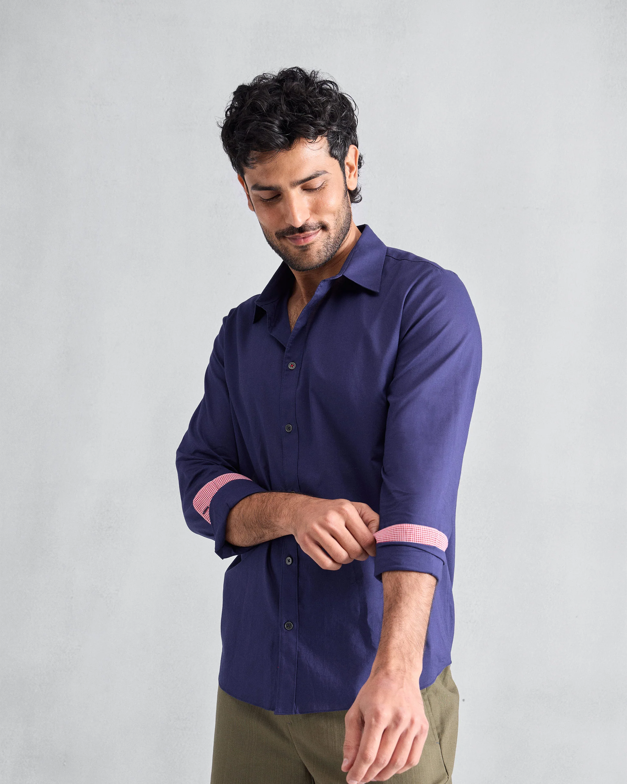 Classic Shirt - Ink Blue - Image 3
