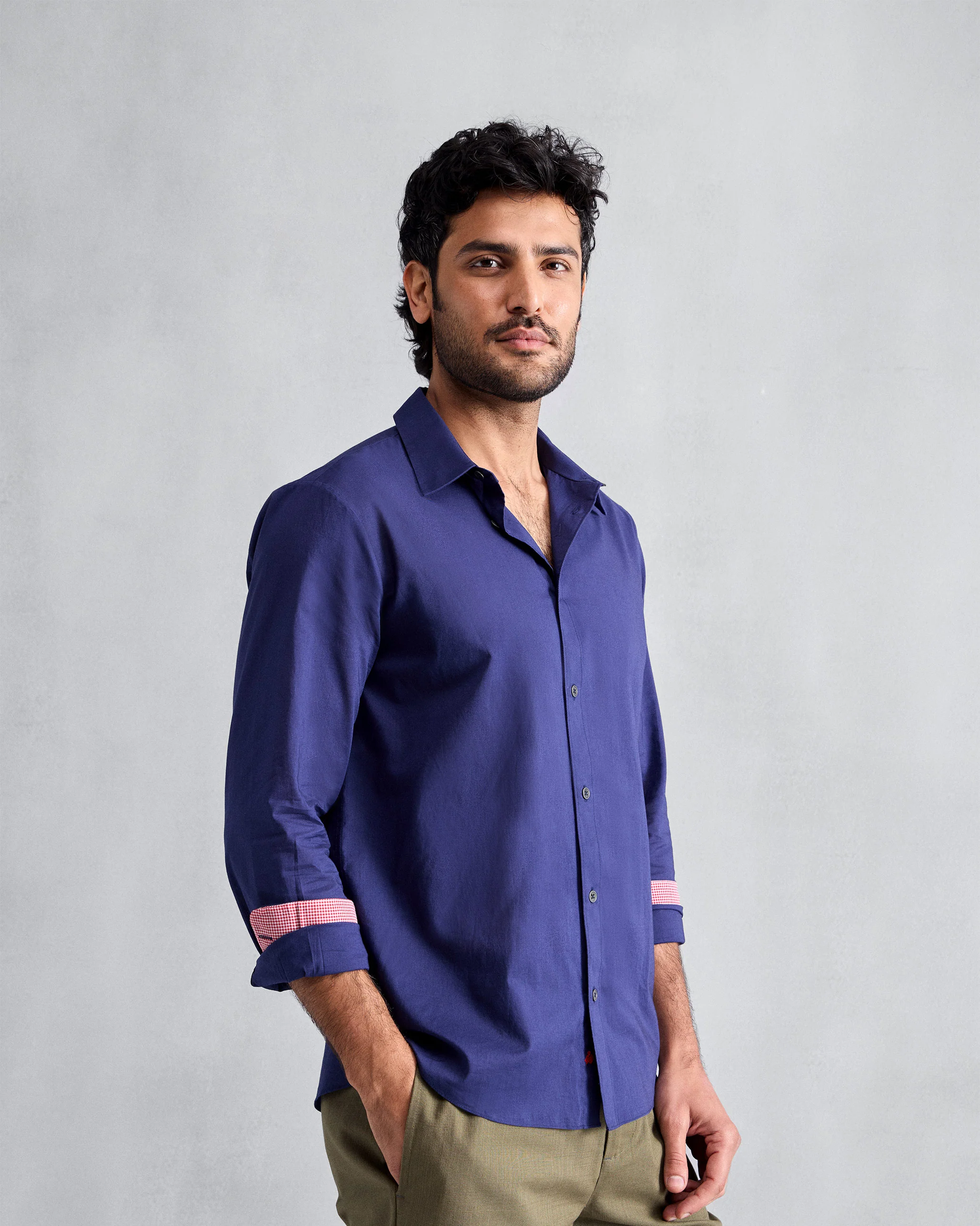 Classic Shirt - Ink Blue - Image 7