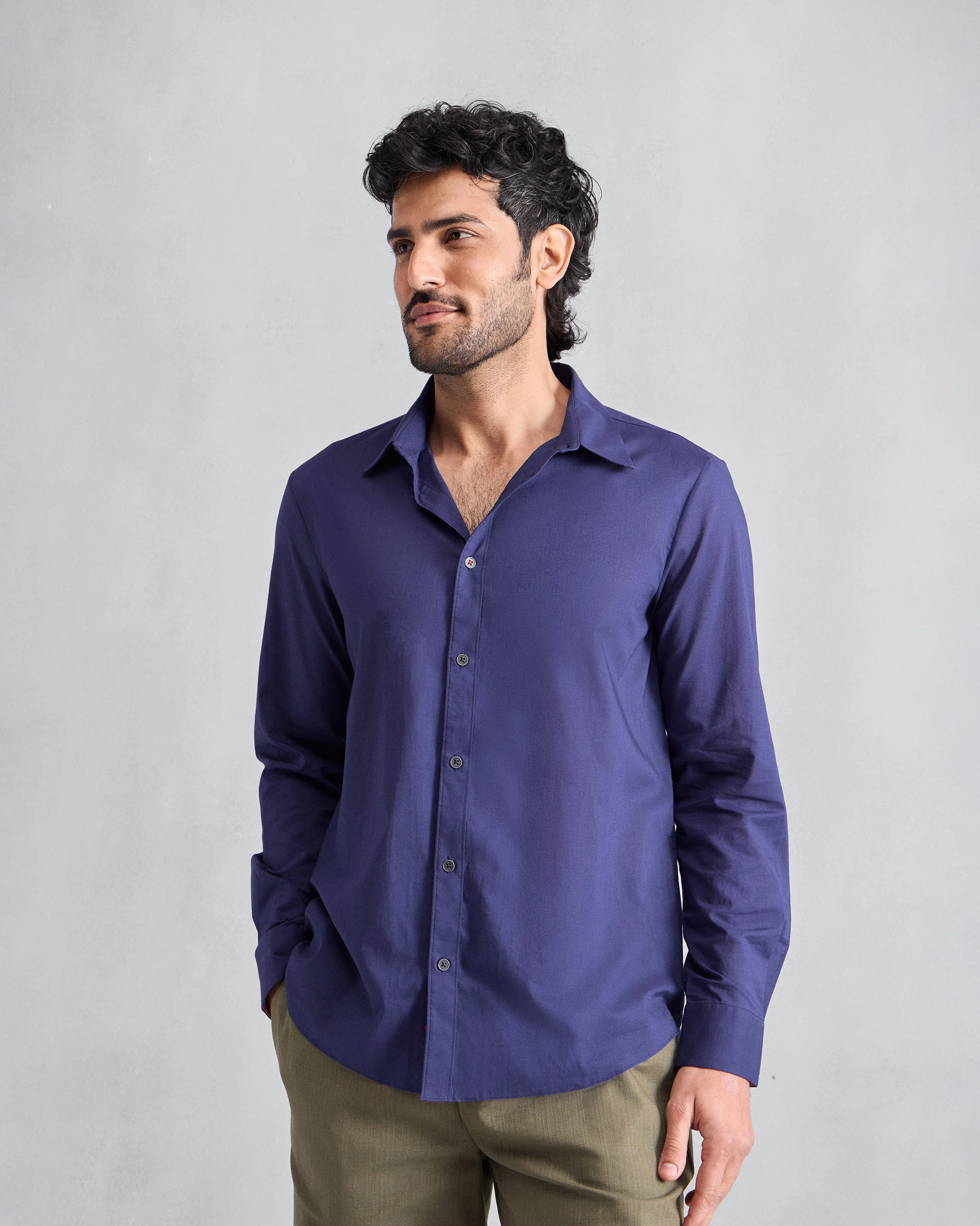 Classic Shirt - Ink Blue - Image 8