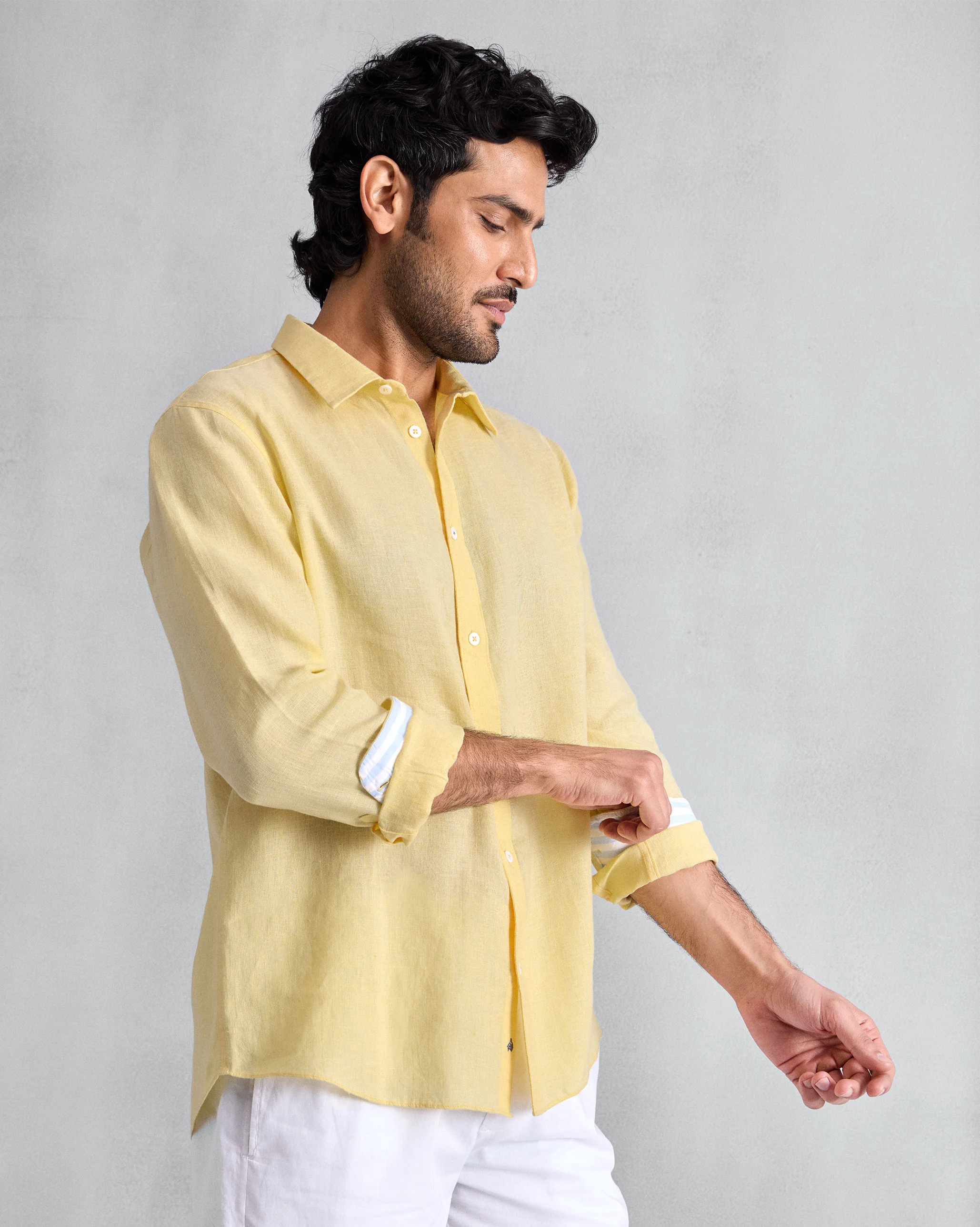 Classic Shirt - Lemon - Image 2