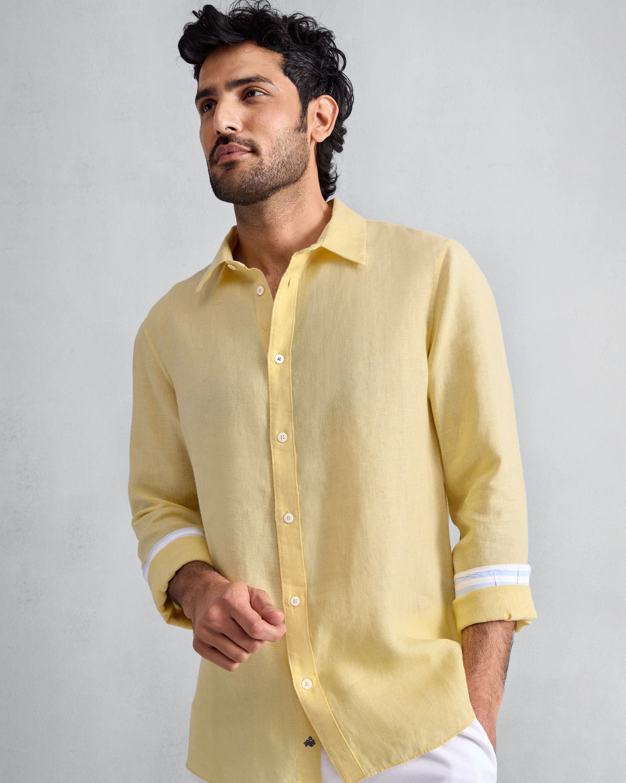 Classic Shirt - Lemon - Image 6