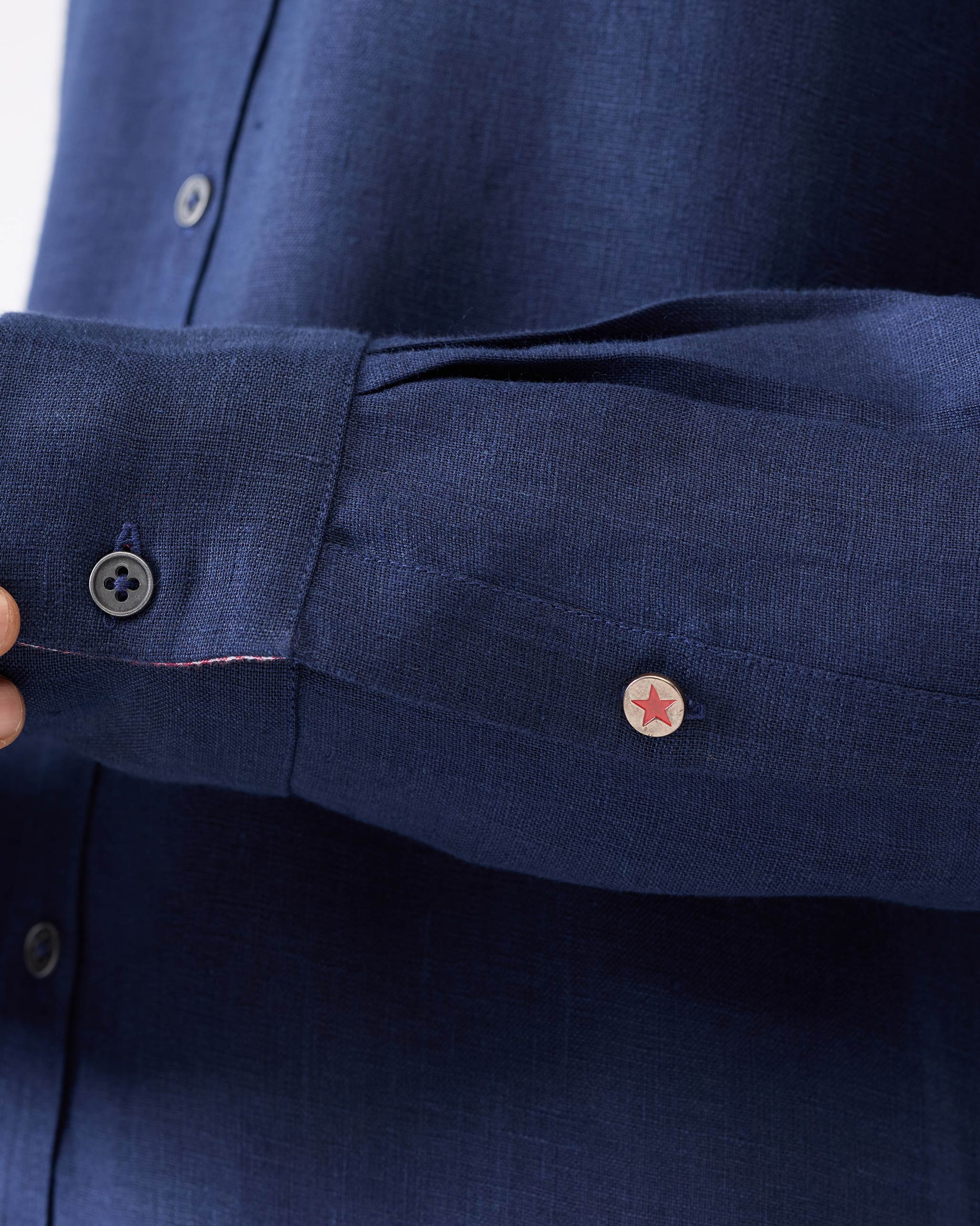 Classic Shirt - Navy - Image 6