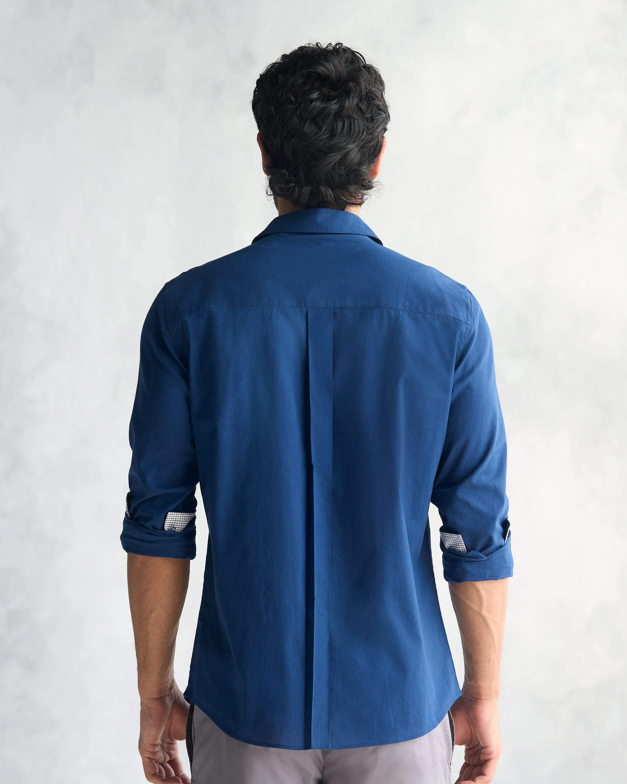 Classic Shirt - Navy - Image 6