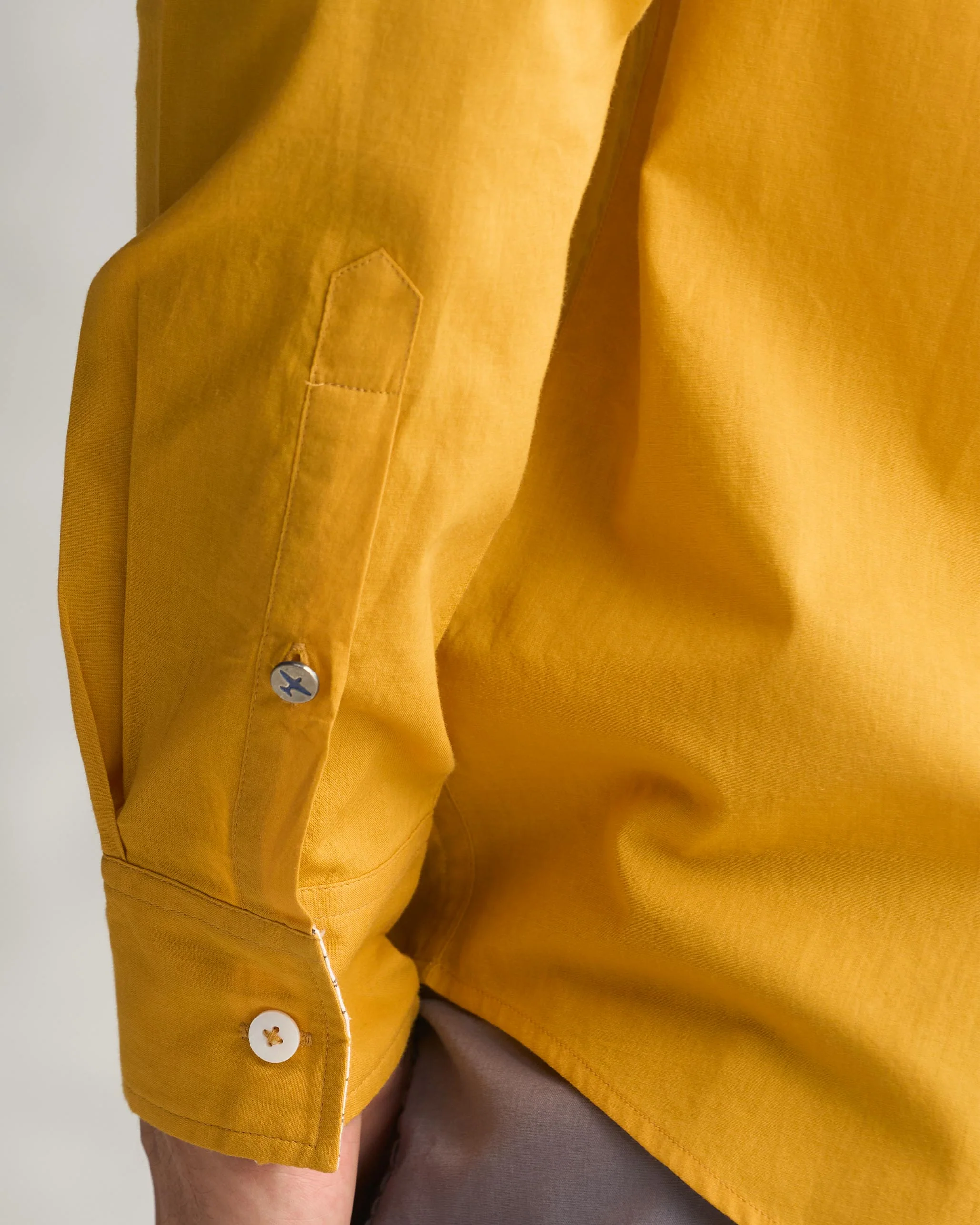 Classic Shirt - Ochre - Image 3