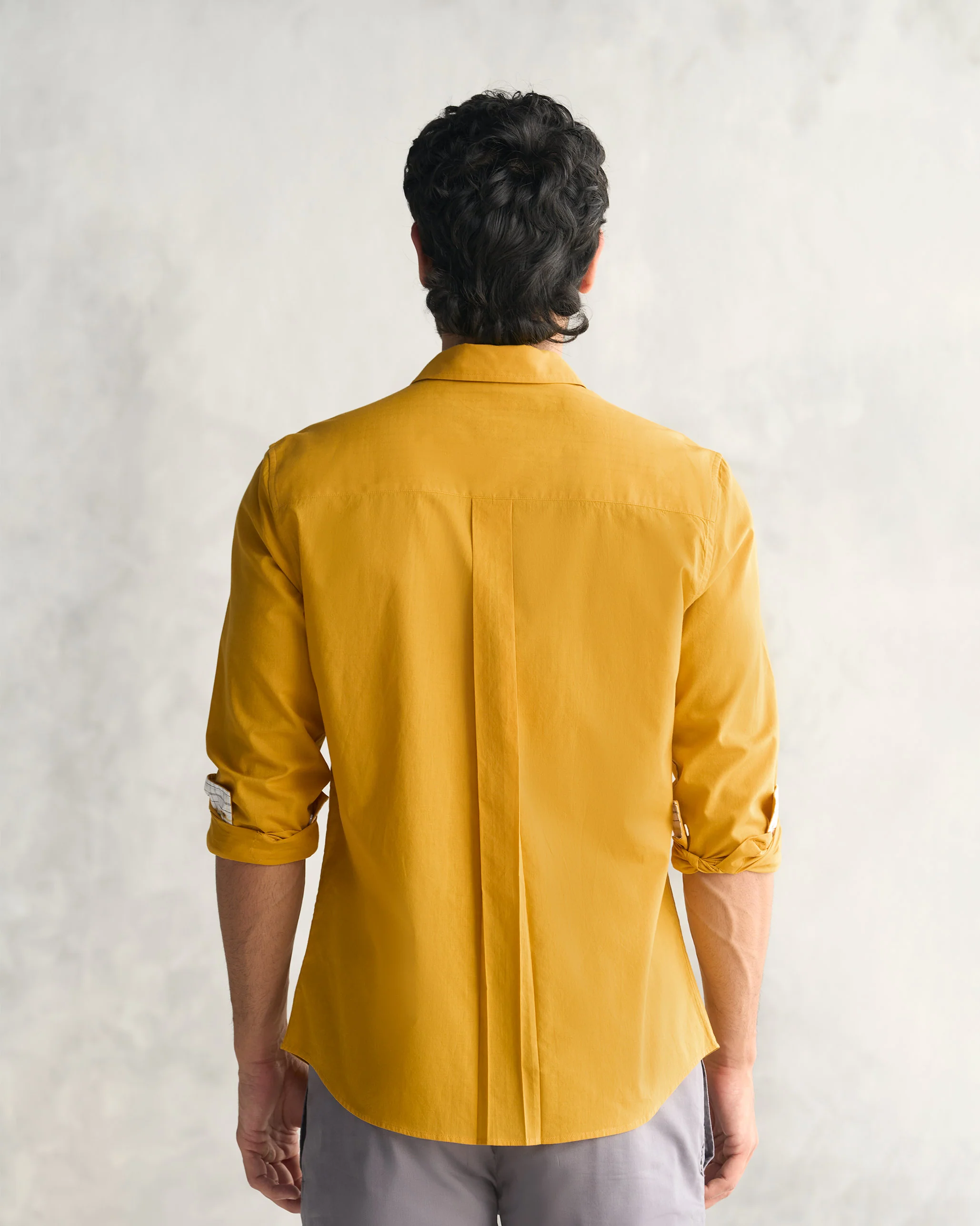Classic Shirt - Ochre - Image 4
