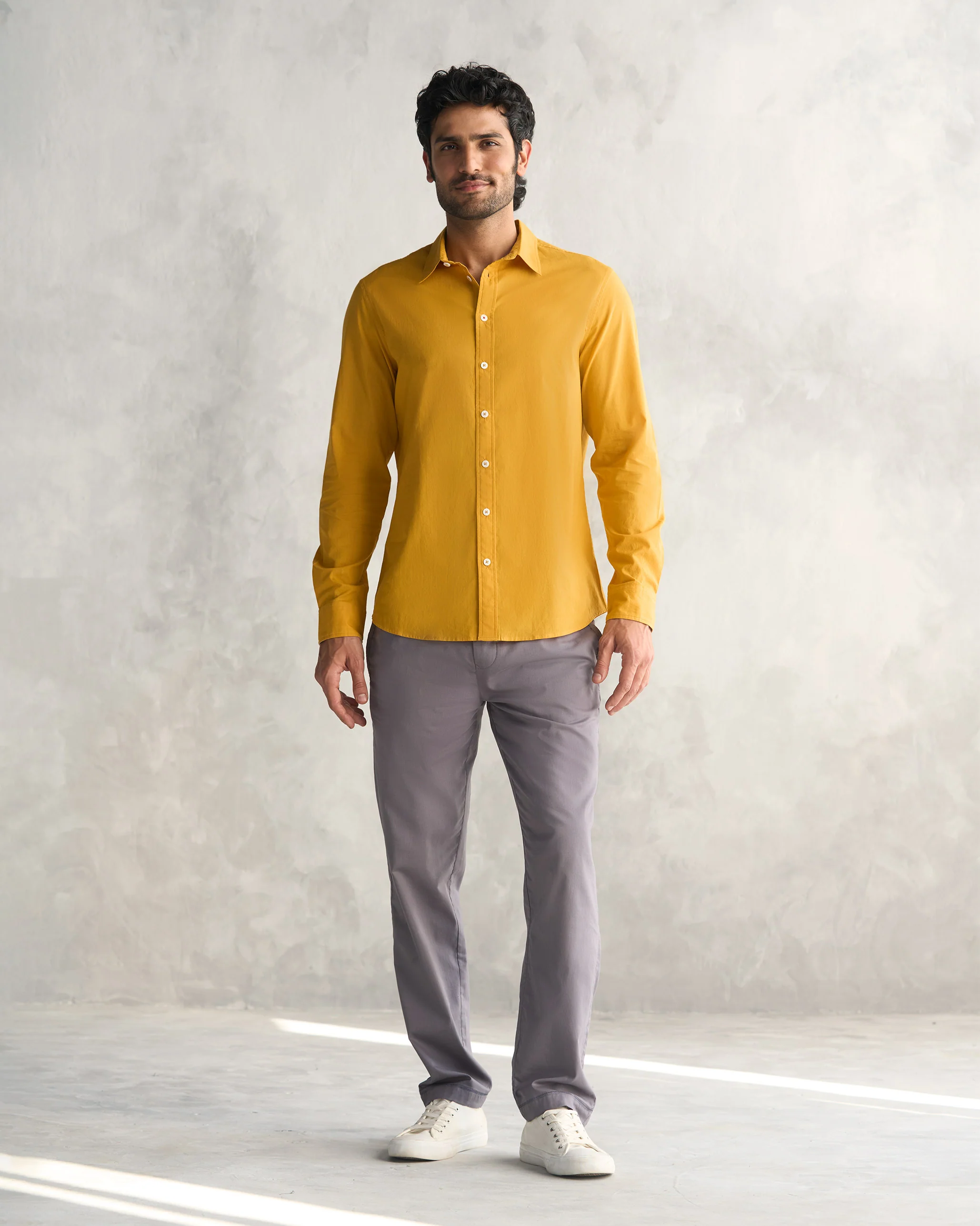 Classic Shirt - Ochre - Image 5