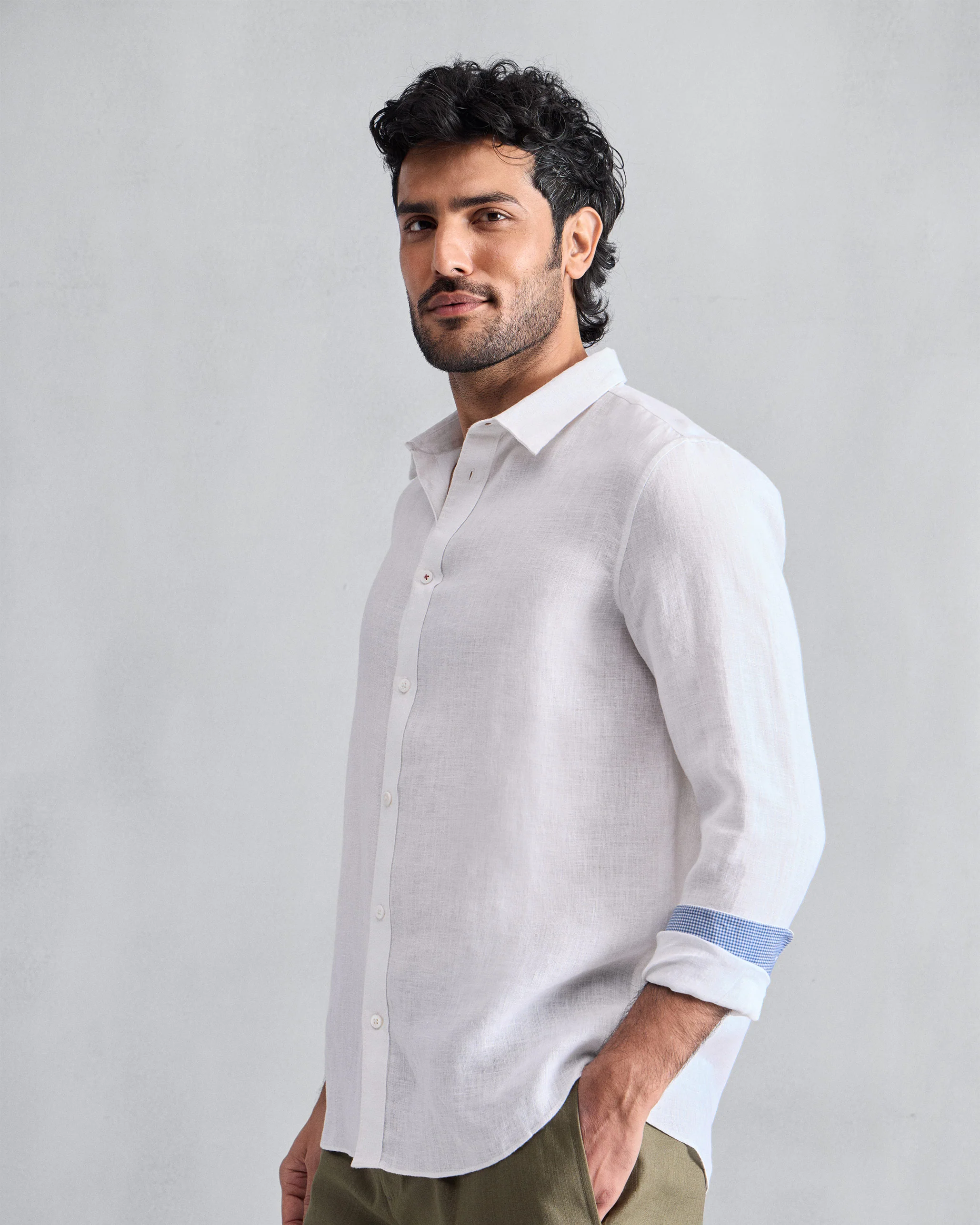 Classic Shirt - White - Image 3