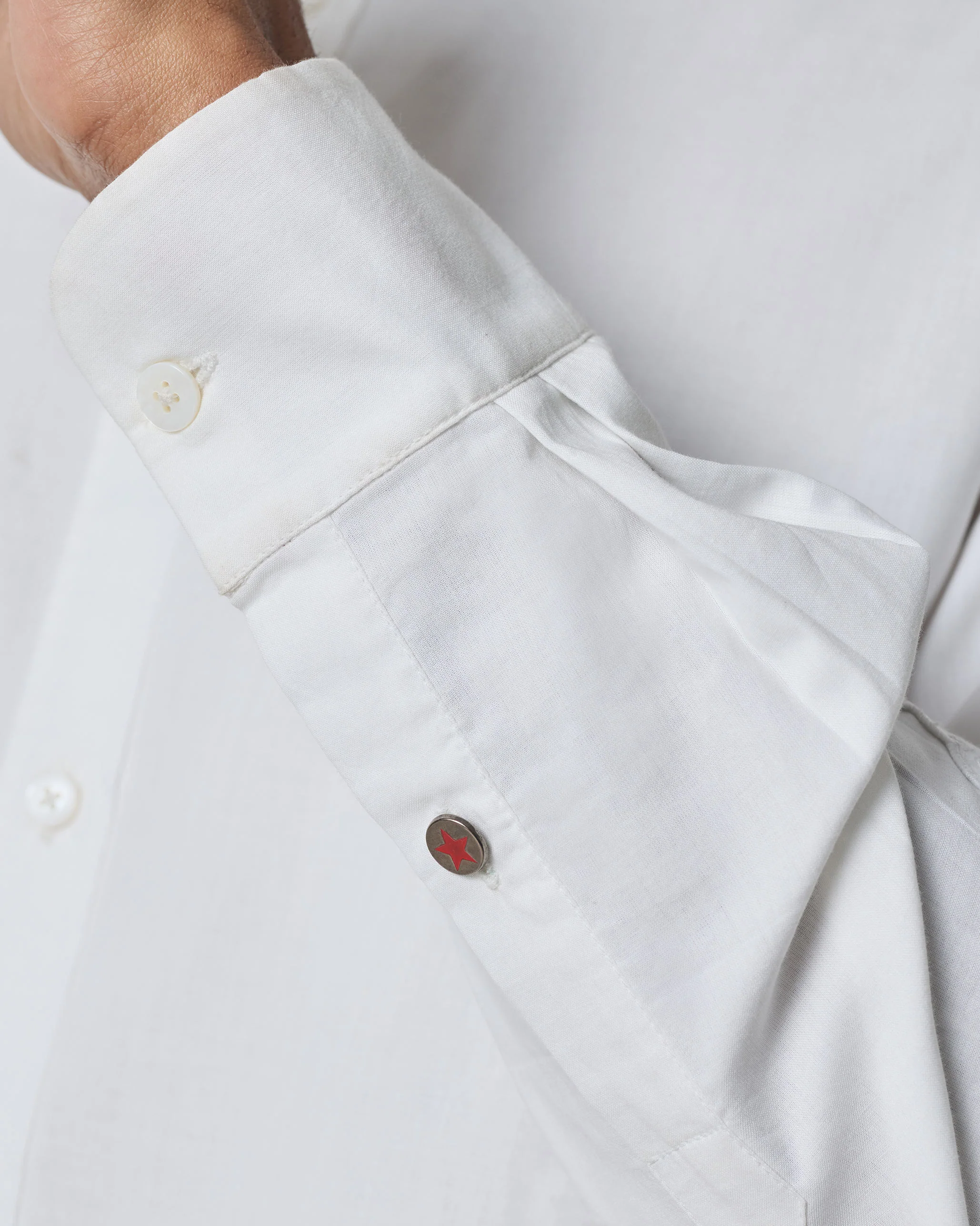Classic Shirt - White Embroidered - Image 6