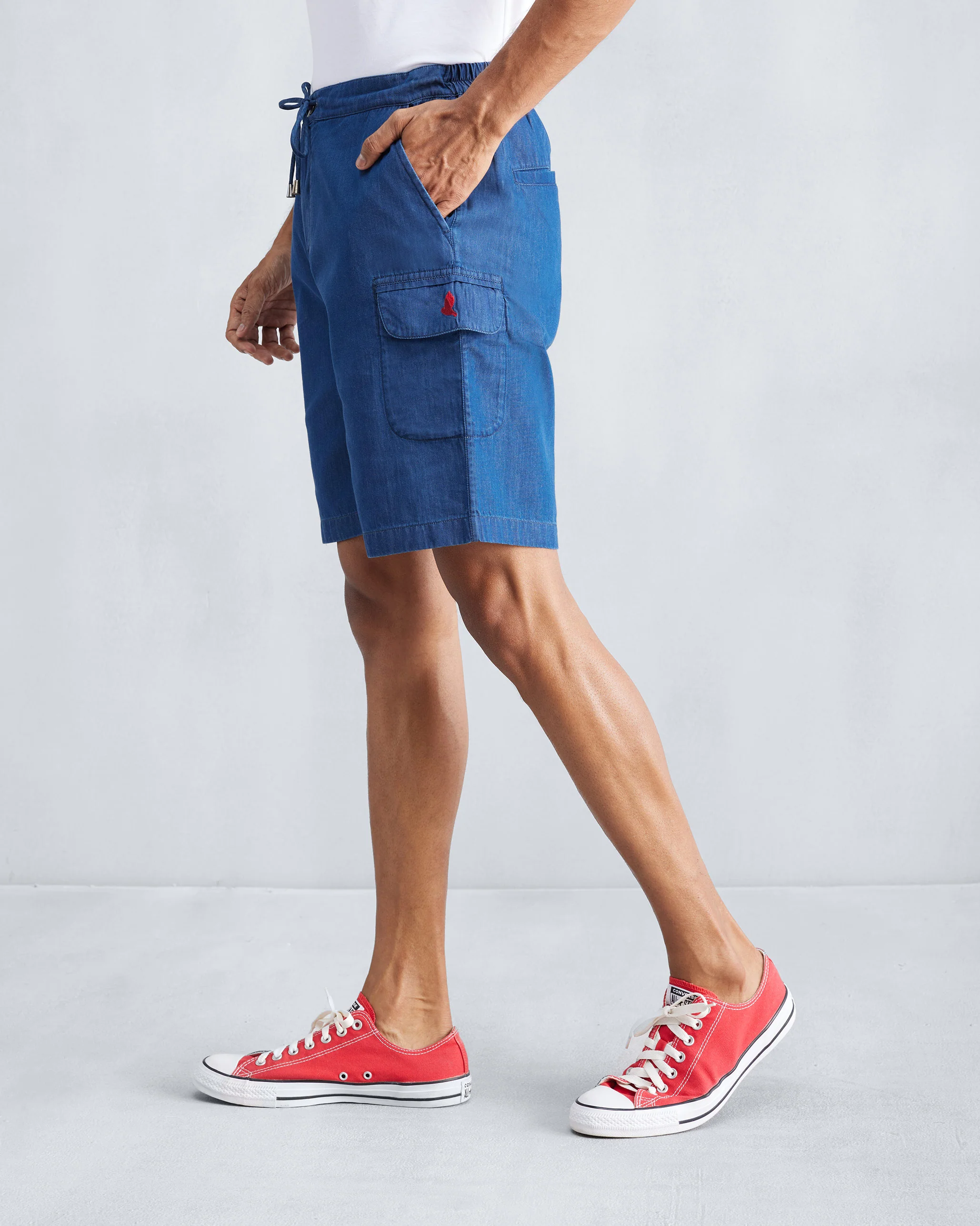 Classic Shorts - Denim - Image 2
