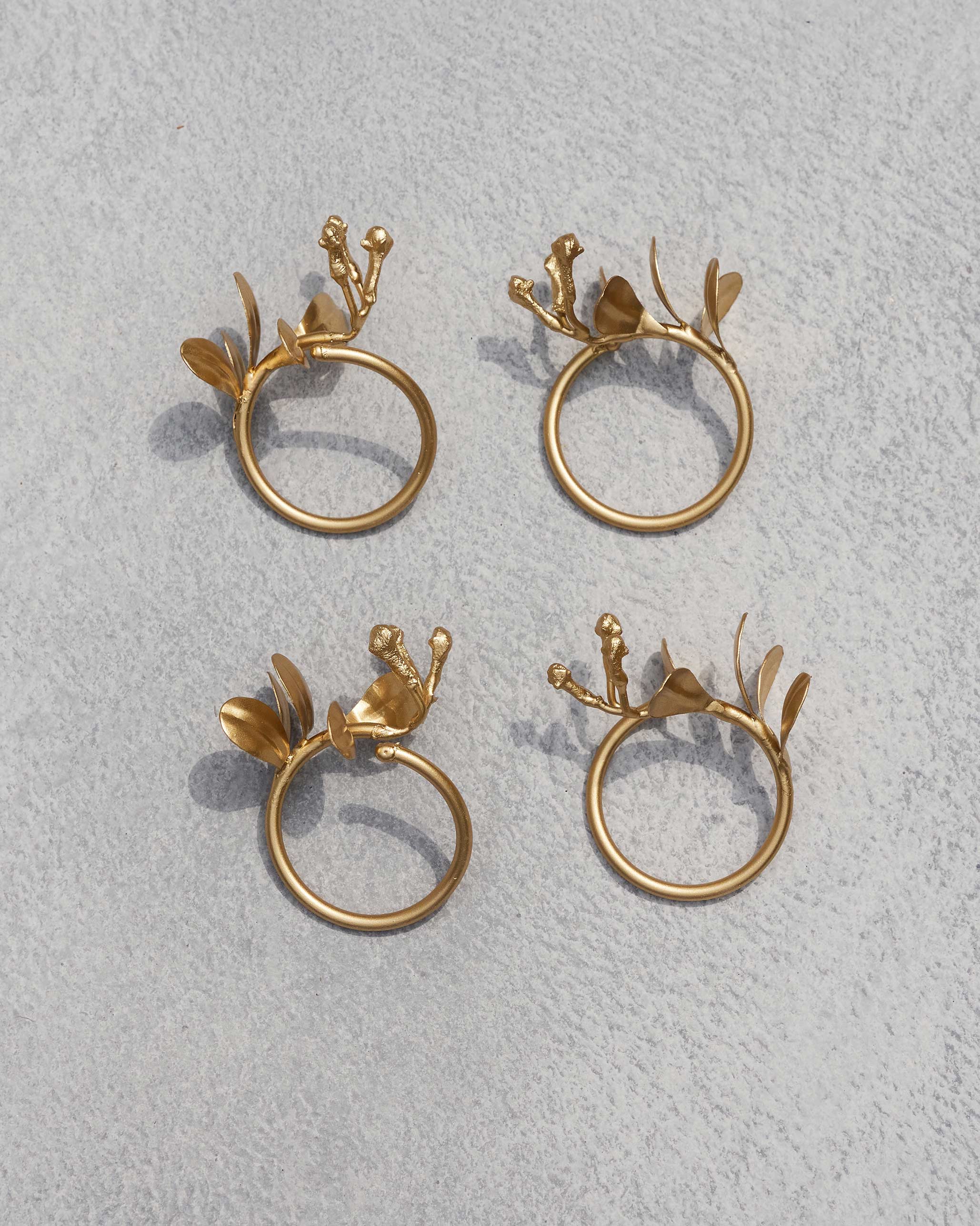 Clove Napkin Rings - Set of 4 - Image 2