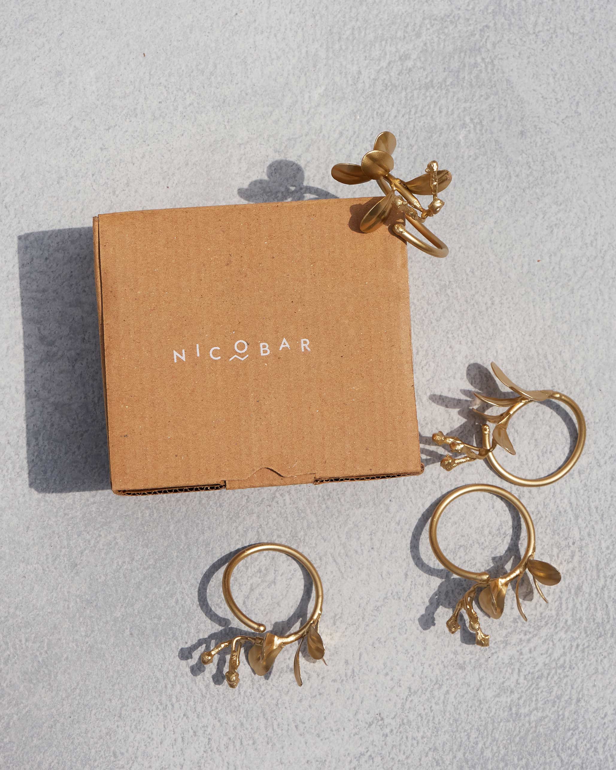 Clove Napkin Rings - Set of 4 - Image 4