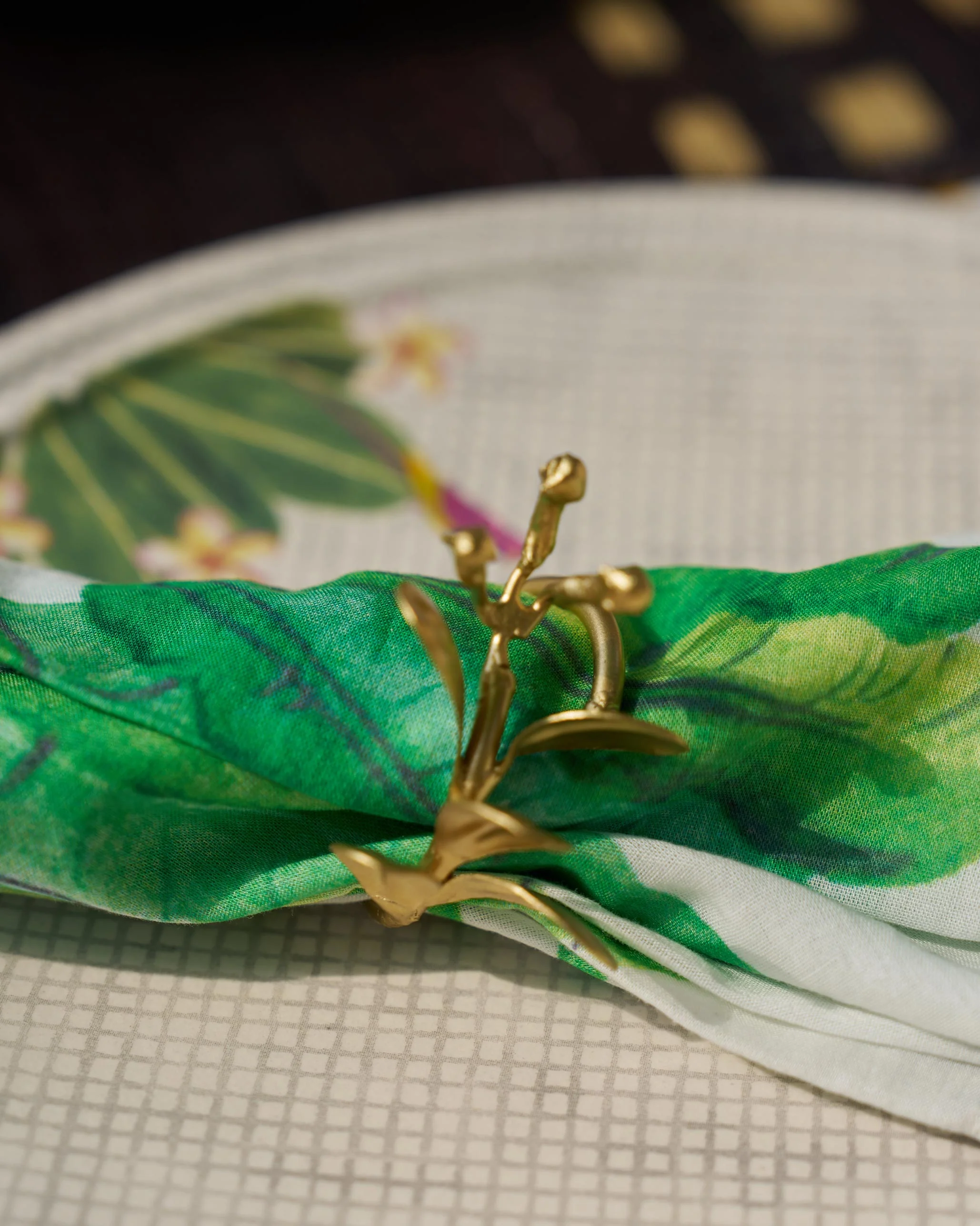 Clove Napkin Rings - Set of 4 - Image 5