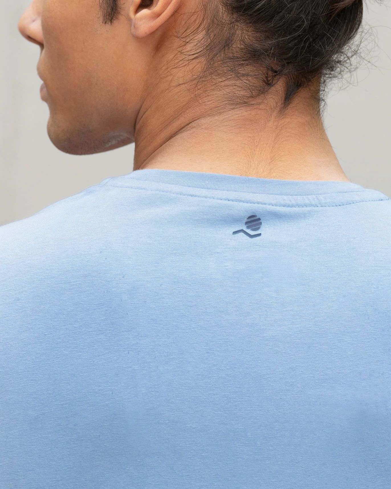 Club Crew Neck T-shirt - Blue - Image 5