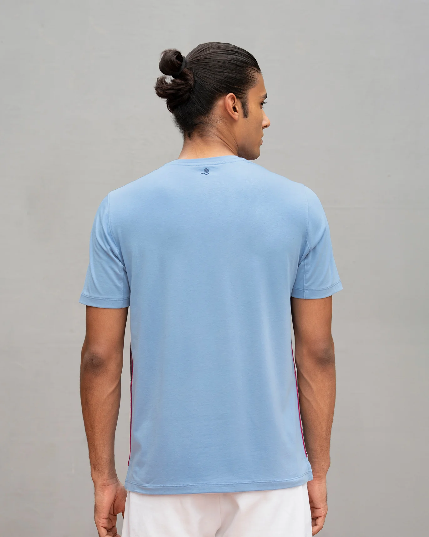 Club Crew Neck T-shirt - Blue - Image 6