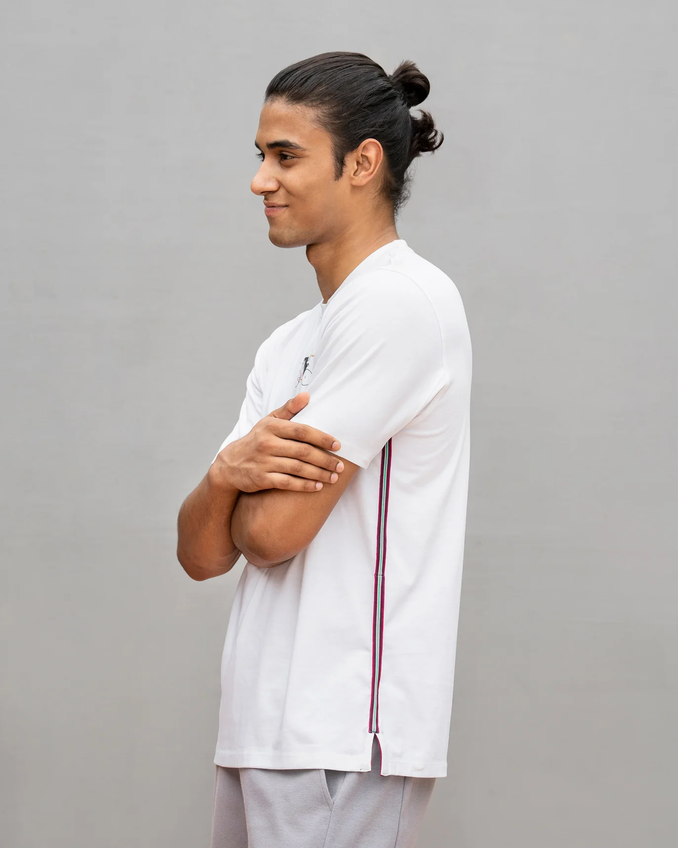 Club Crew Neck T-shirt - White - Image 3